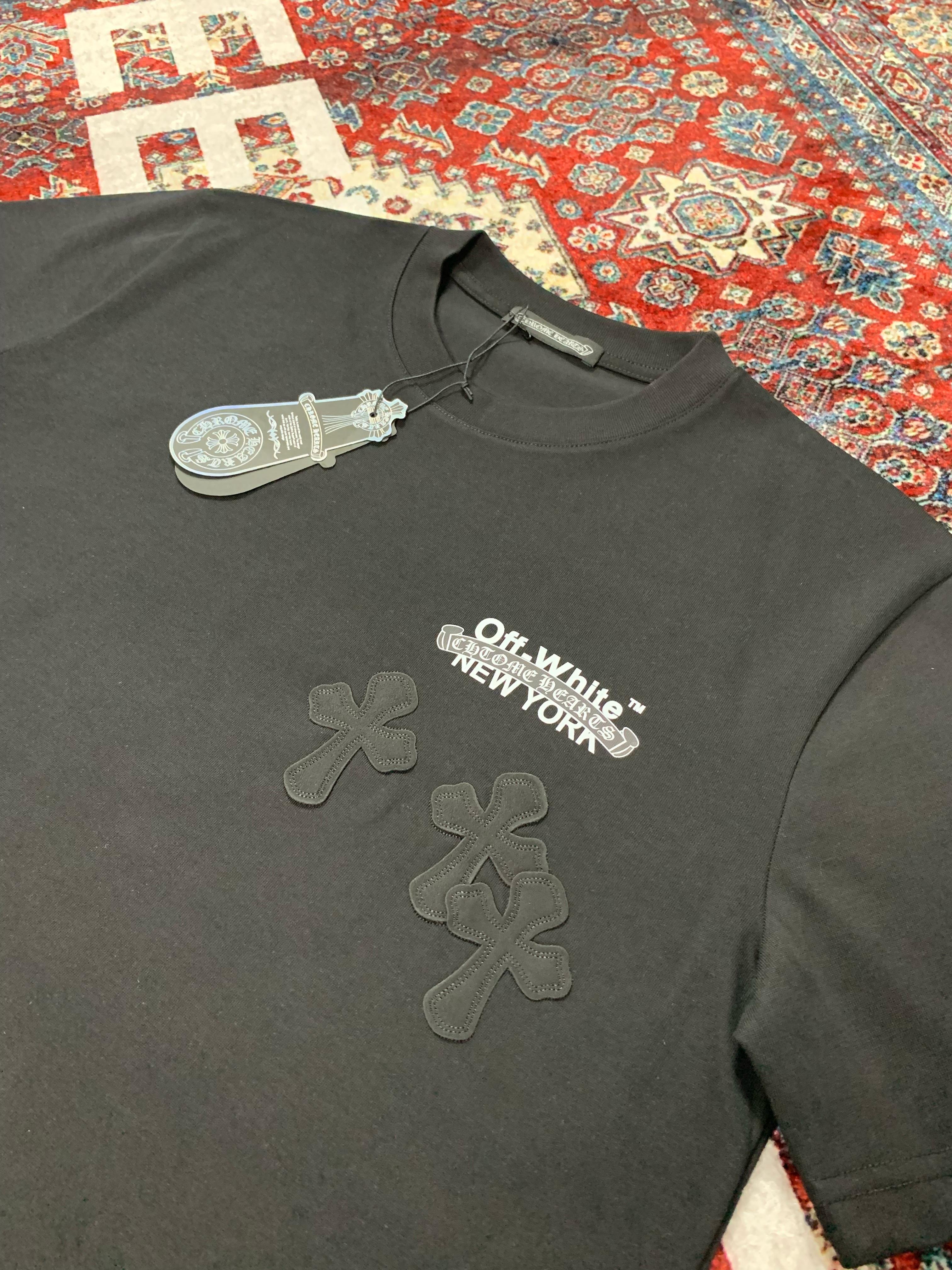 CH&O-W Luxury Special Design Black & White T-shirt