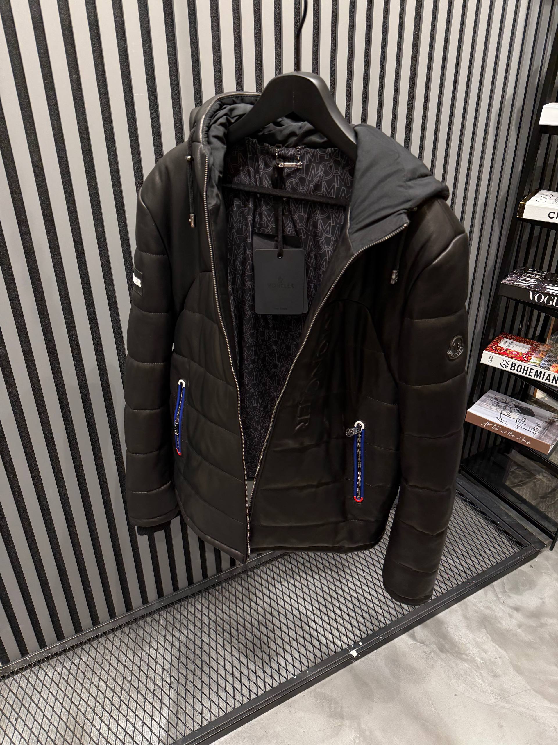 M Luxury Leather Coat