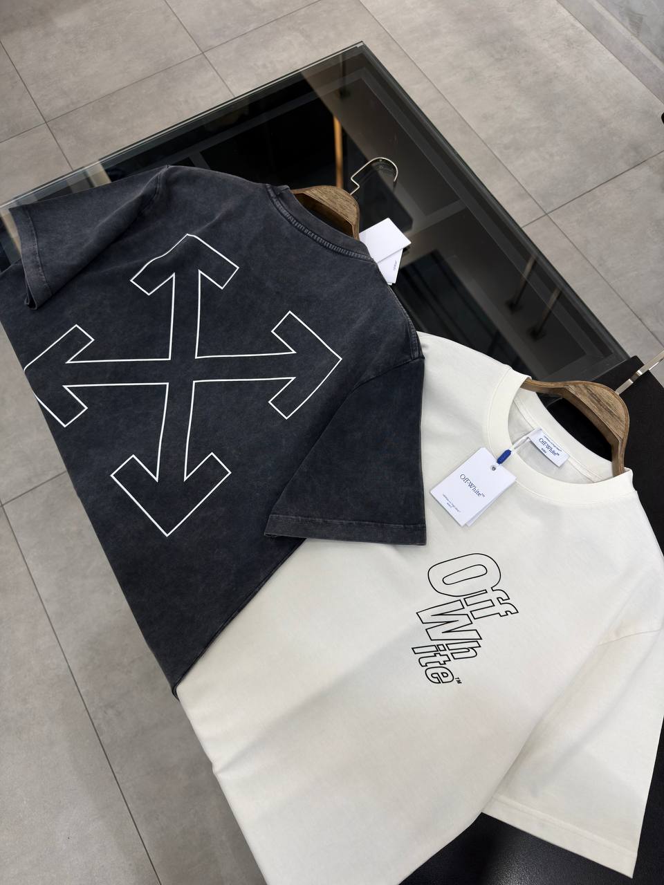 O-W Luxury Logo Printed T-shirt