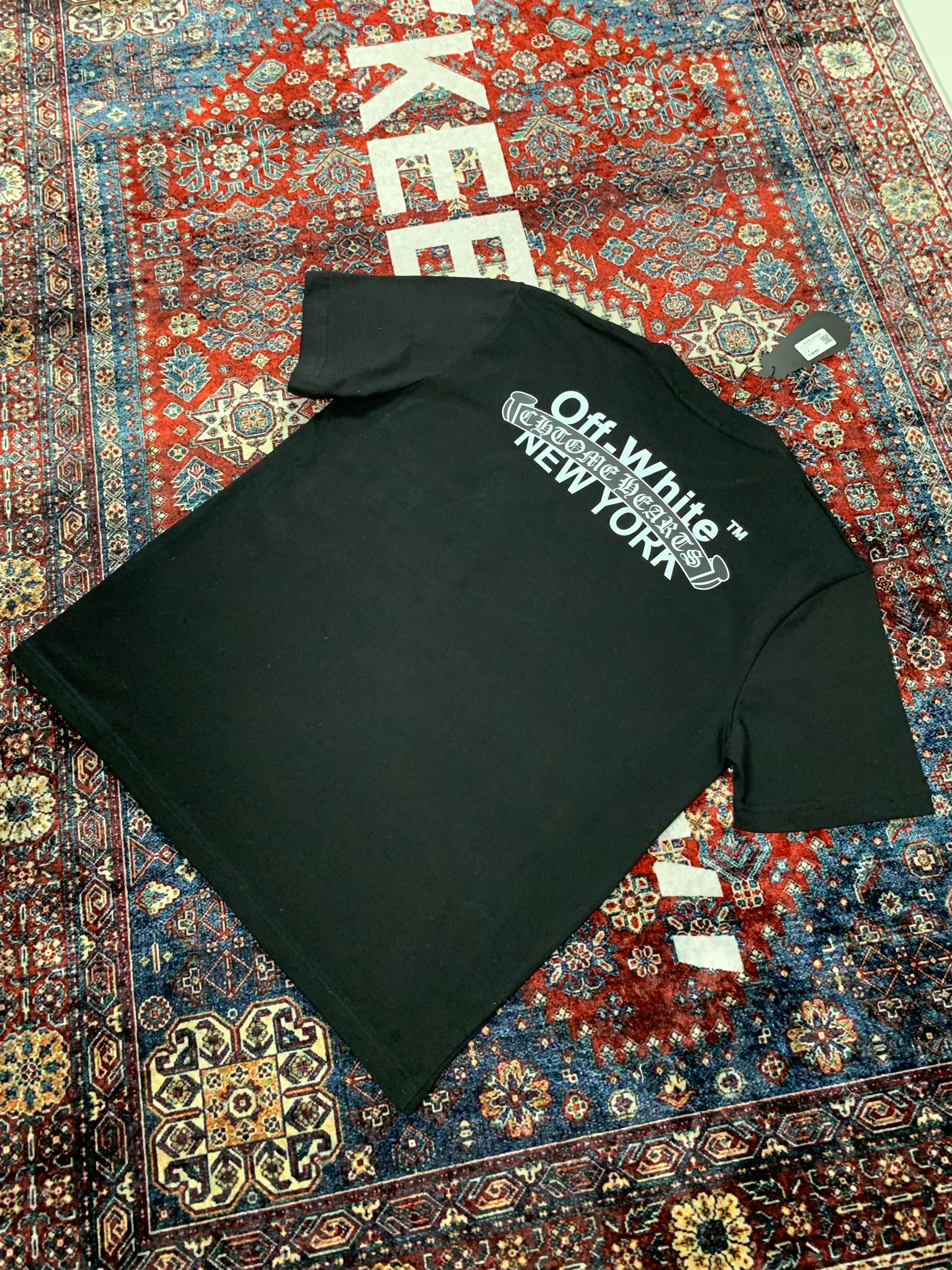 CH&O-W Luxury Special Design Black & White T-shirt