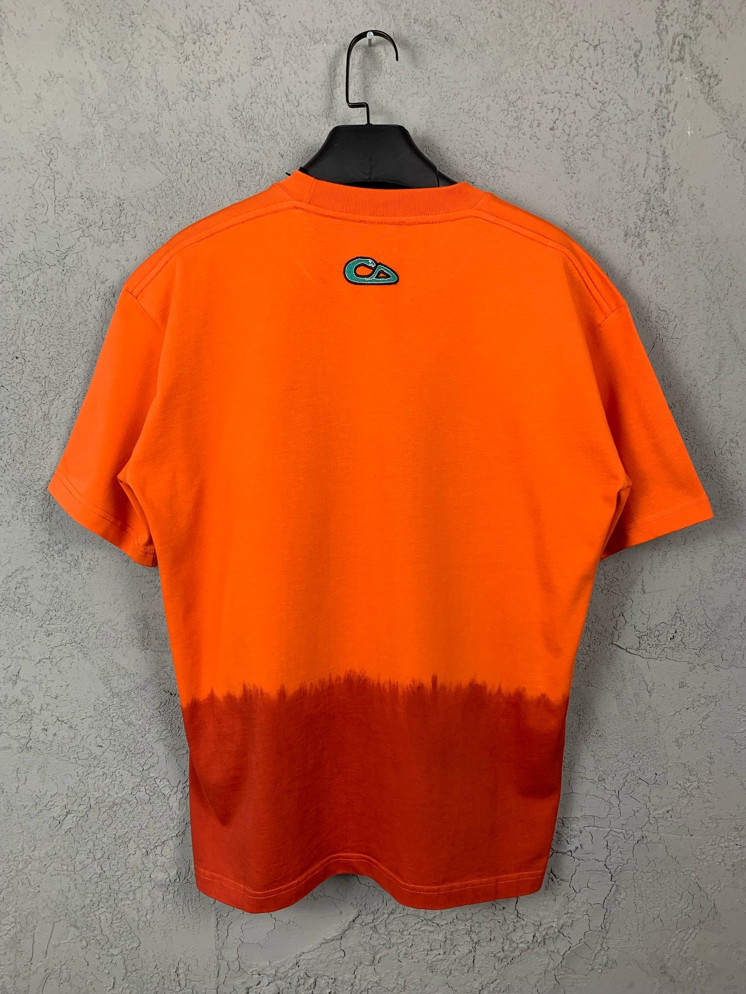 CD New Season Luxury Snake White&Orange T-Shirt