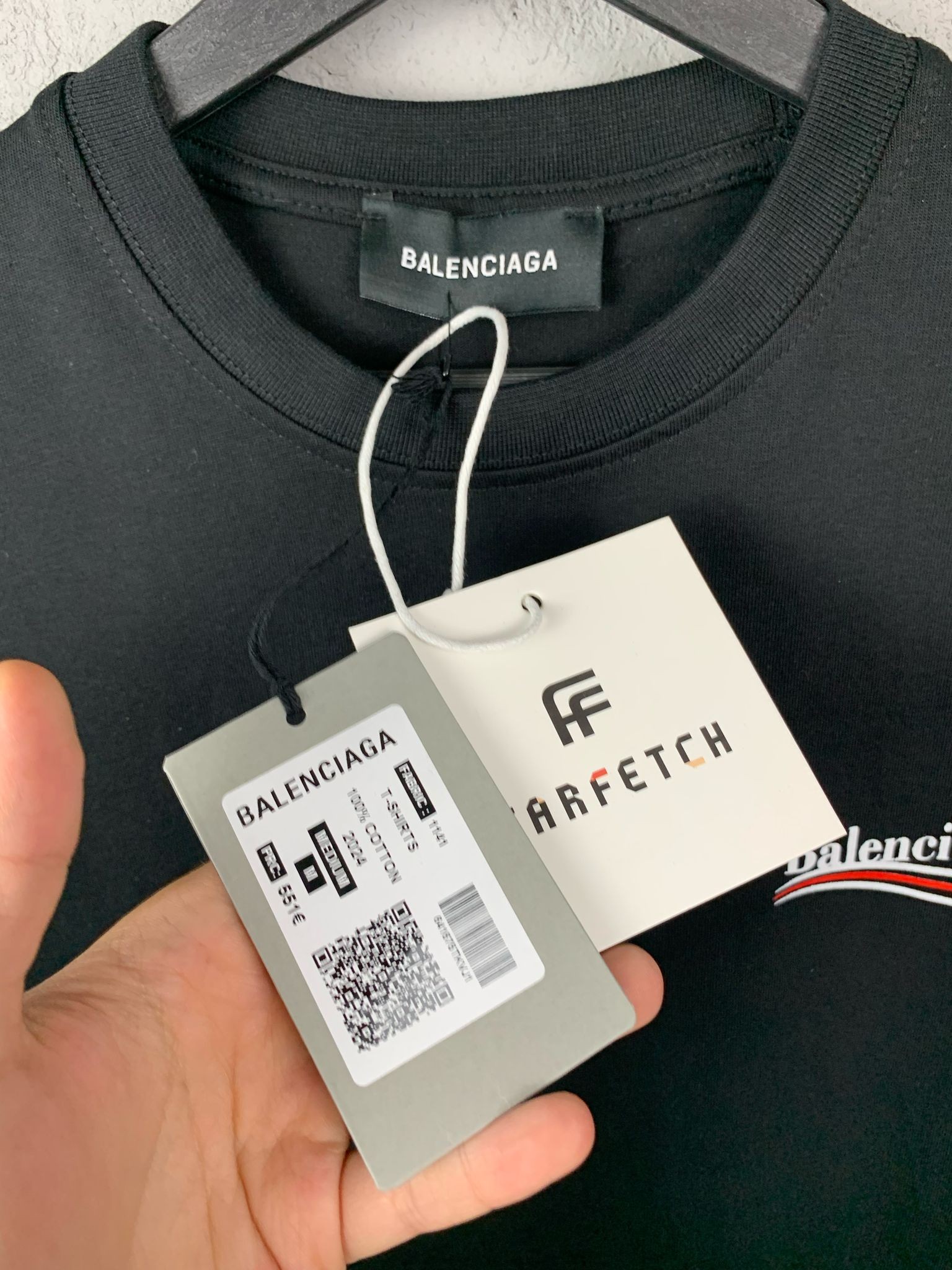 BB Classic Logo Print Black T-shirt