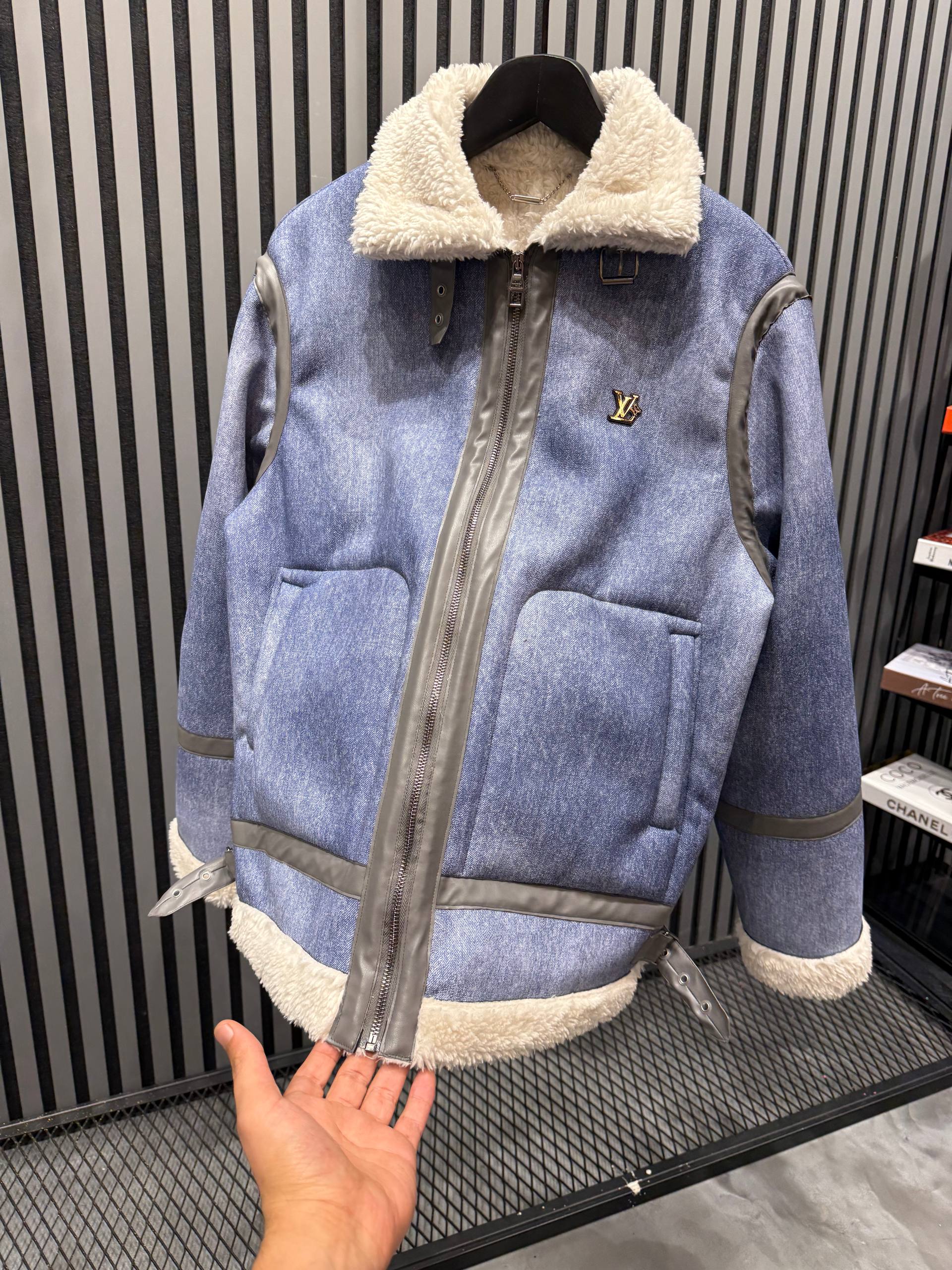 L Luxury Blue Jacket