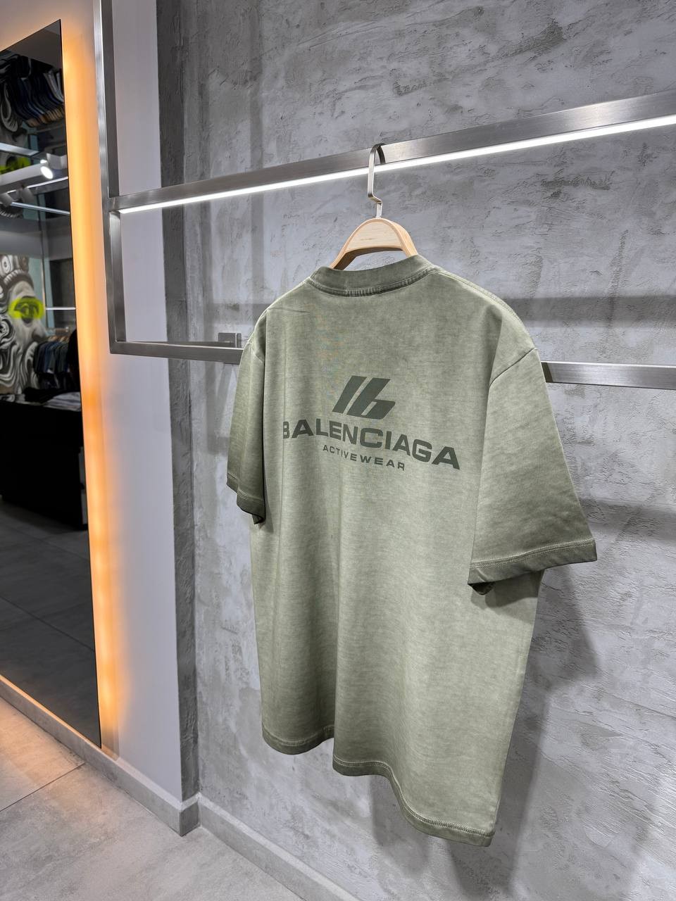BB Luxury Special Wash Fabric Gray T-shirt