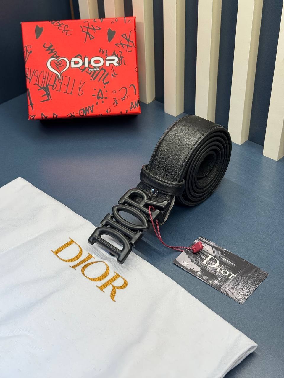 CD Luxury Leather Belt