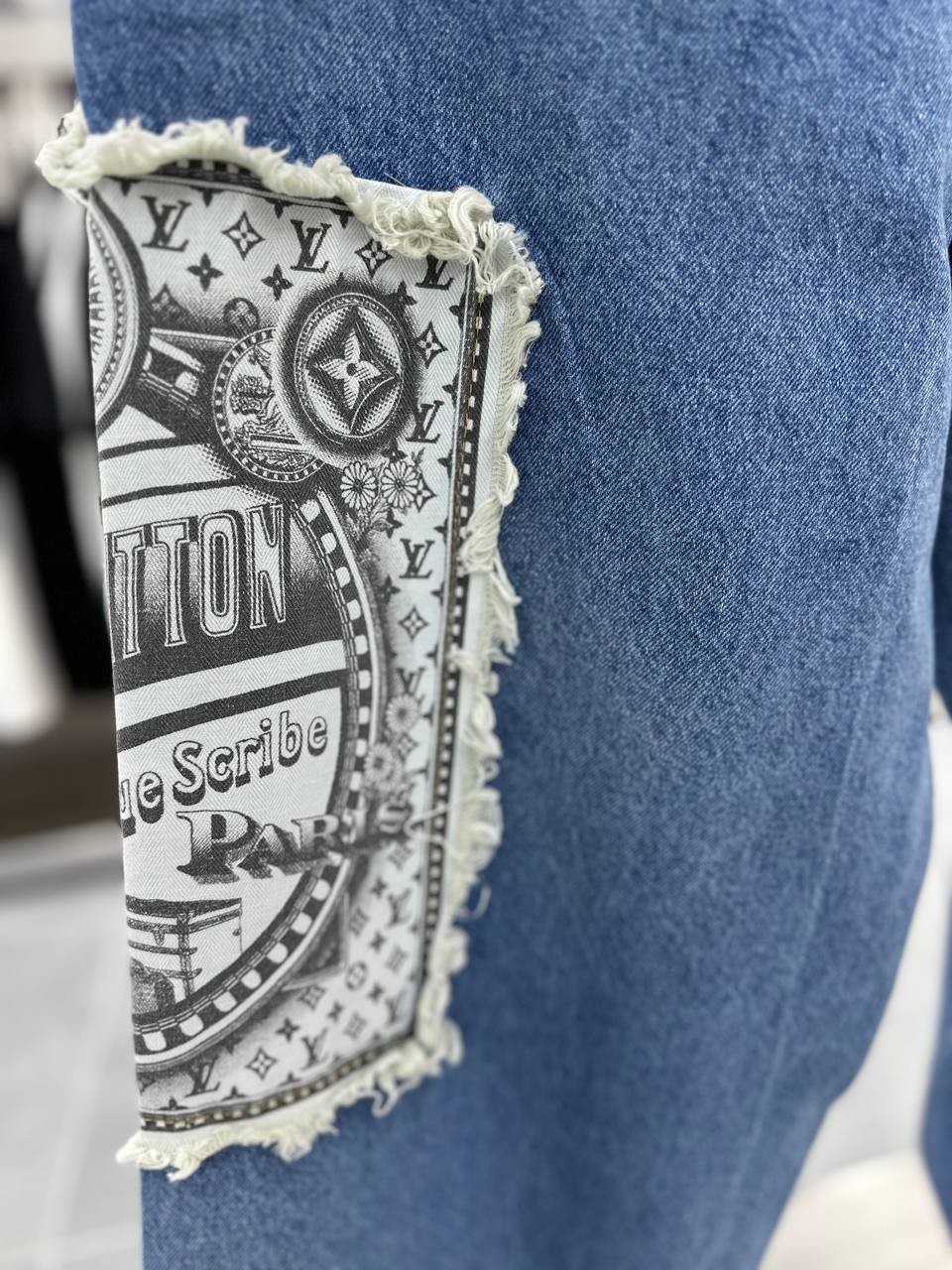 L Luxury Special Design Baggy Jeans