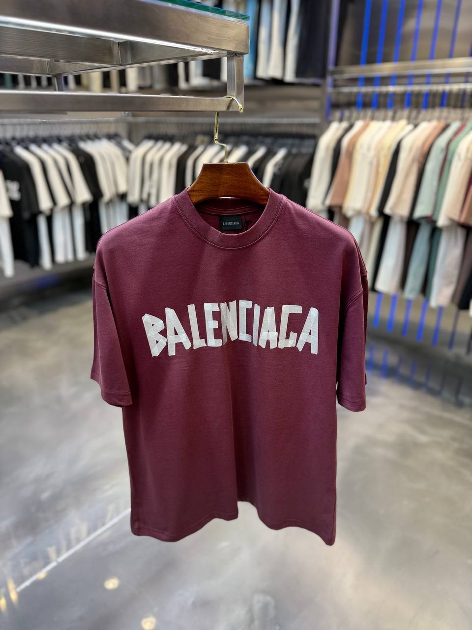 BB Tape Look Printed T-shirt - Red