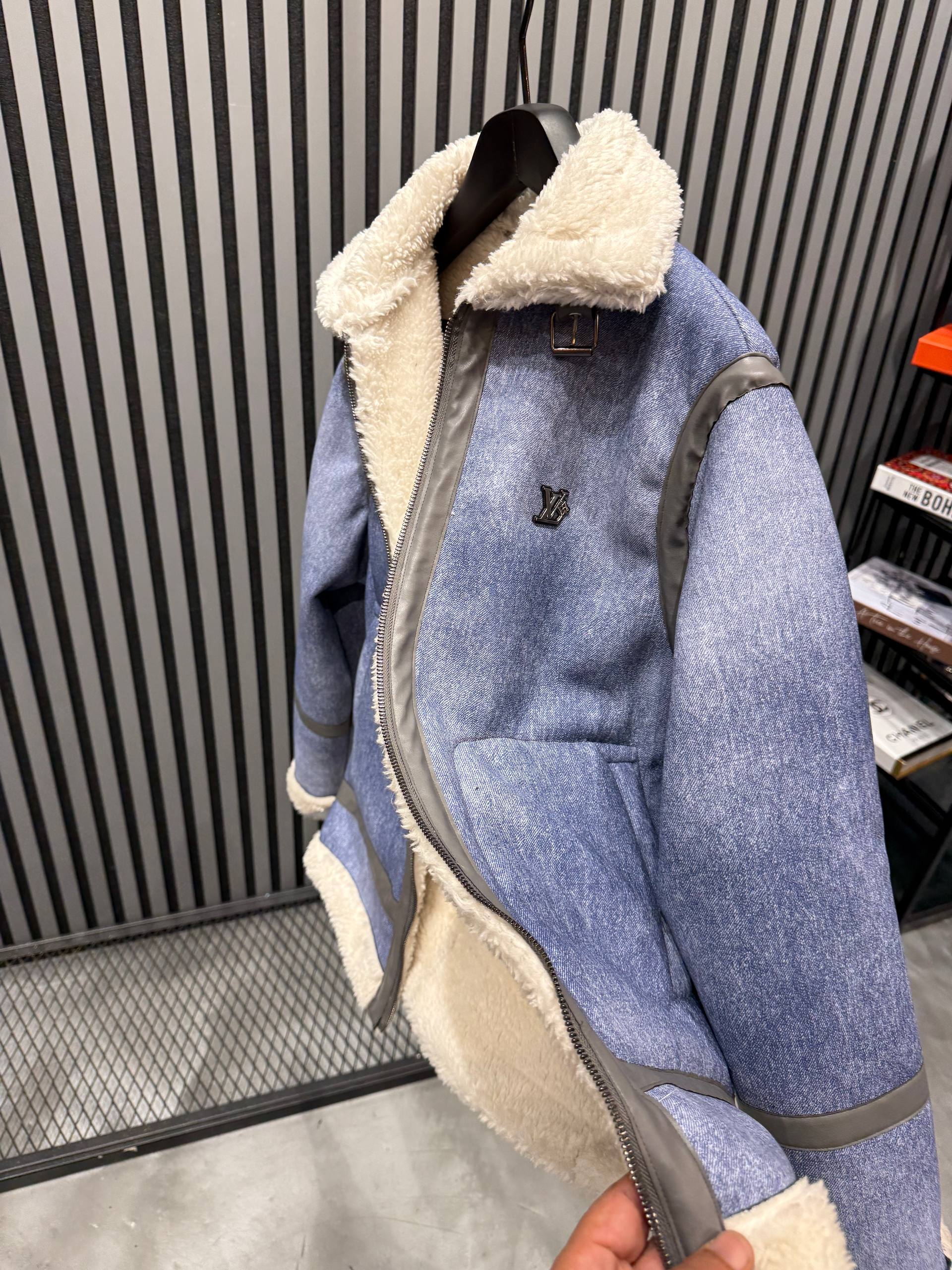 L Luxury Blue Jacket