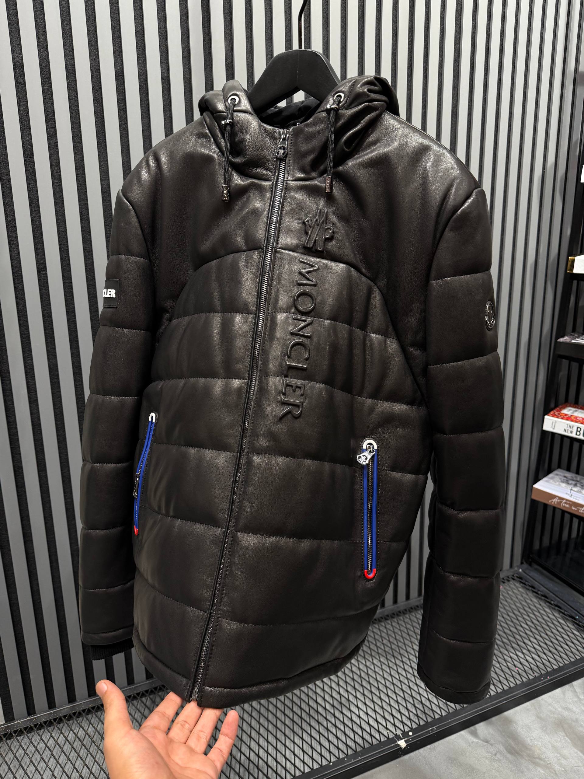 M Luxury Leather Coat