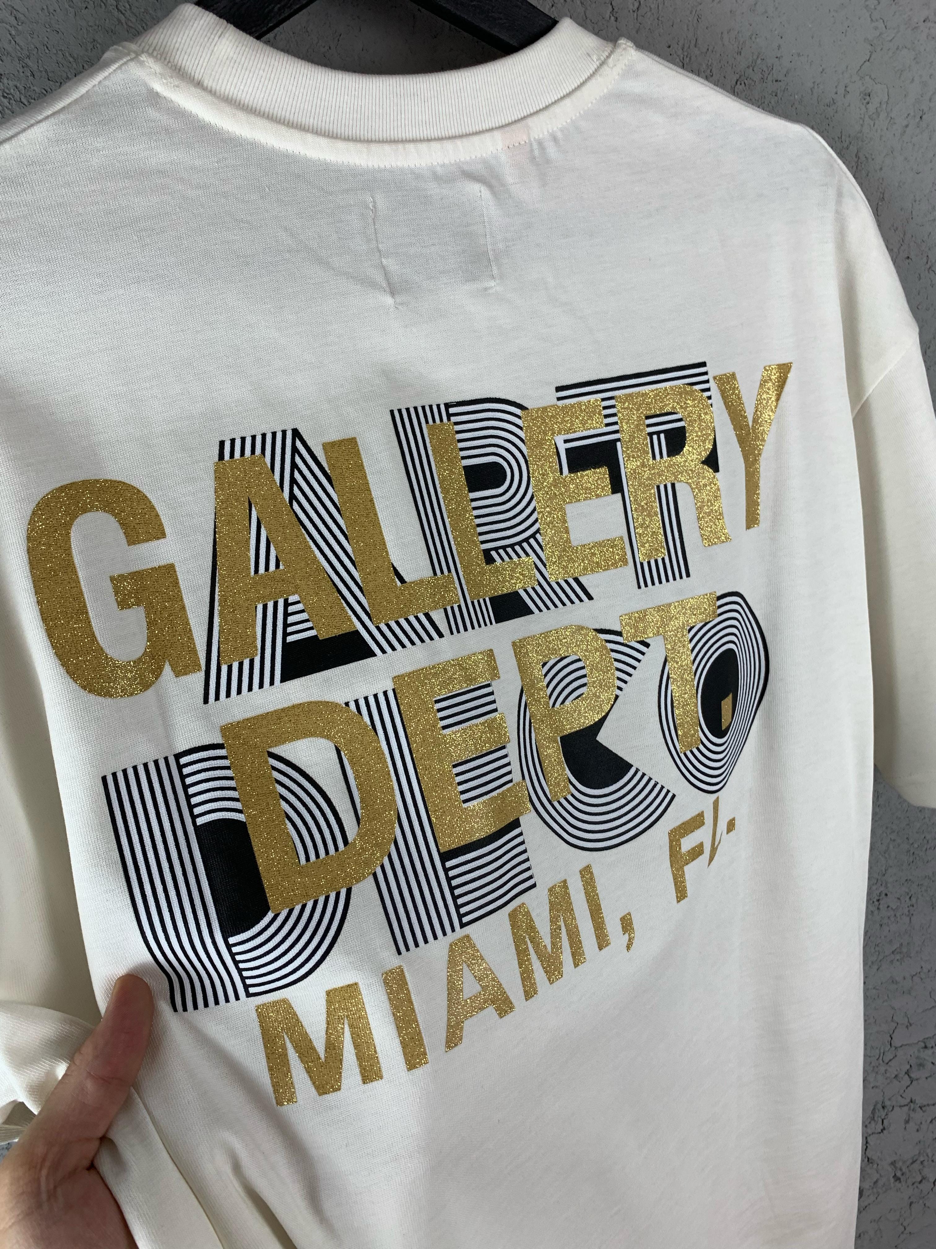 GD Luxury Printed Black & White T-shirt