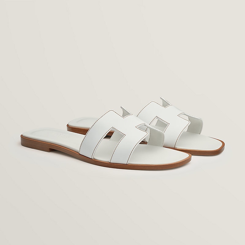 H Luxury Sandals - White