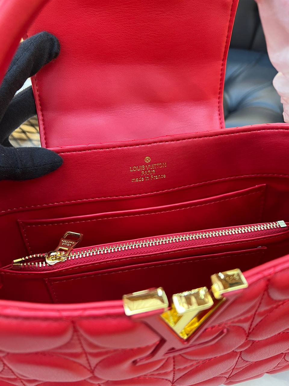L Premium Red Bag