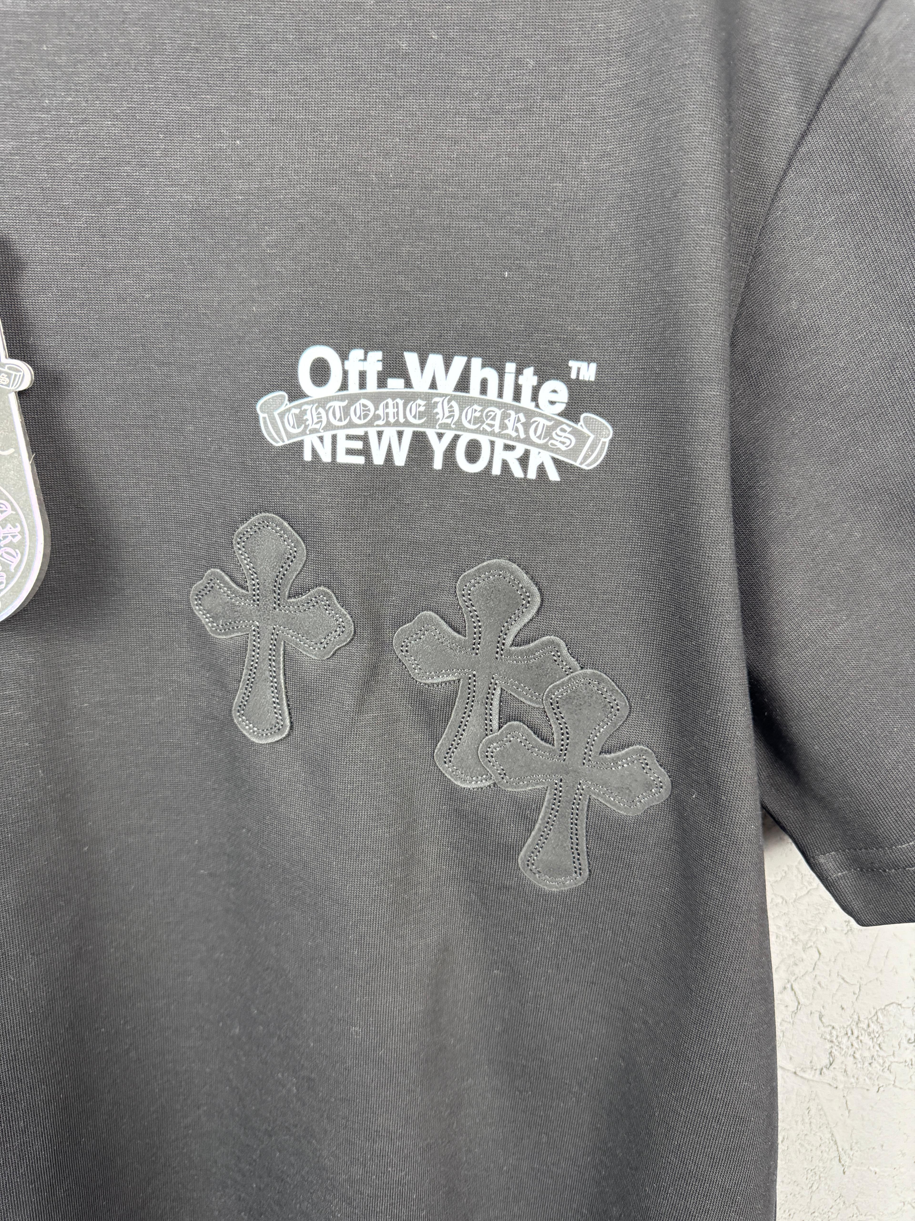 CH&O-W Luxury Special Design Black & White T-shirt