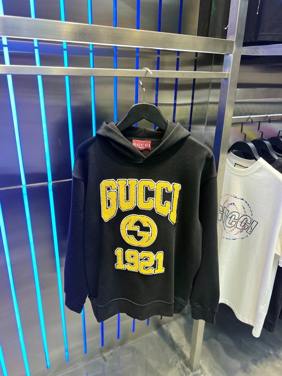 GG New Season Luxury Cotton Jersey Hoodie