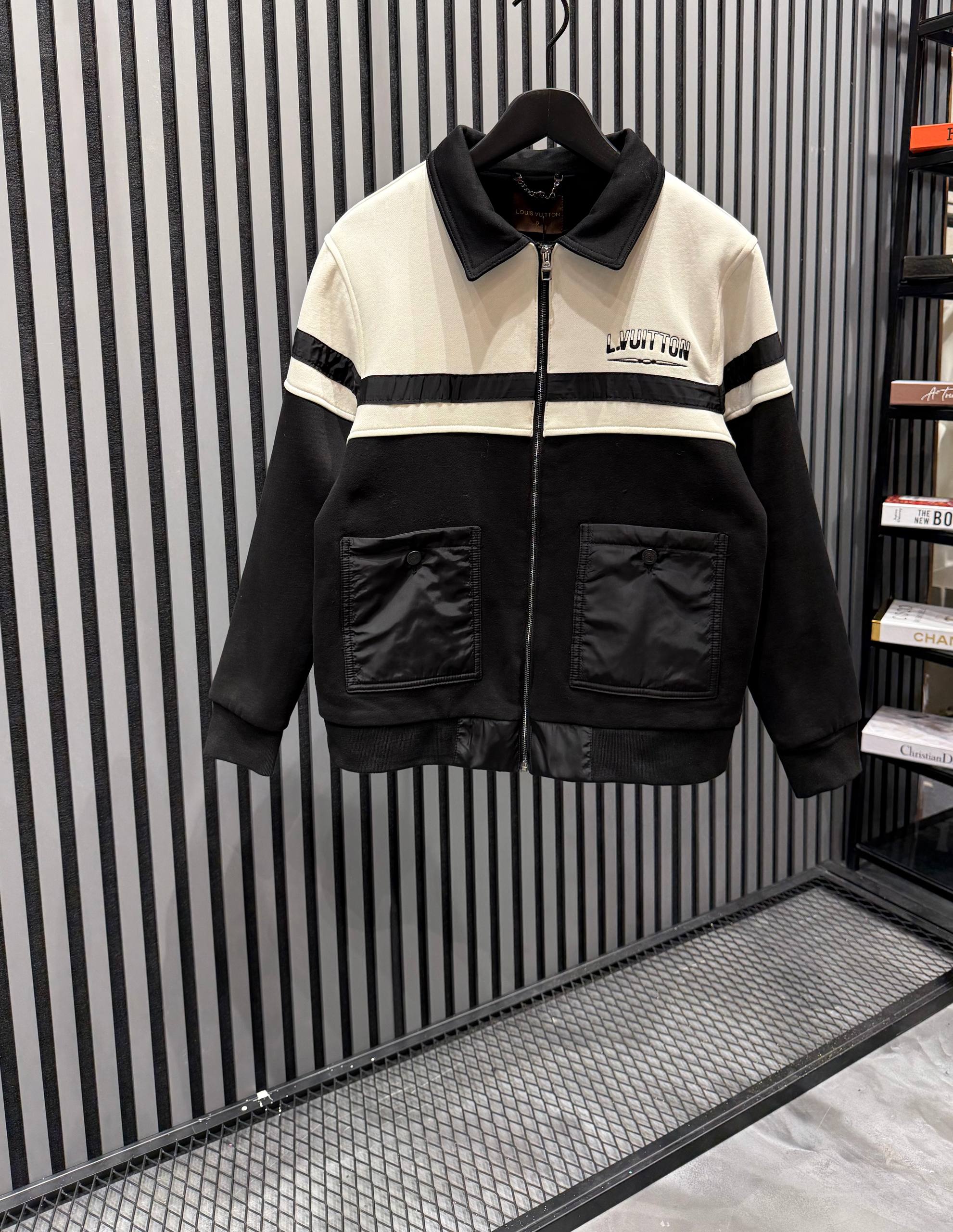 L Luxury Embroidered Bomber Jacket