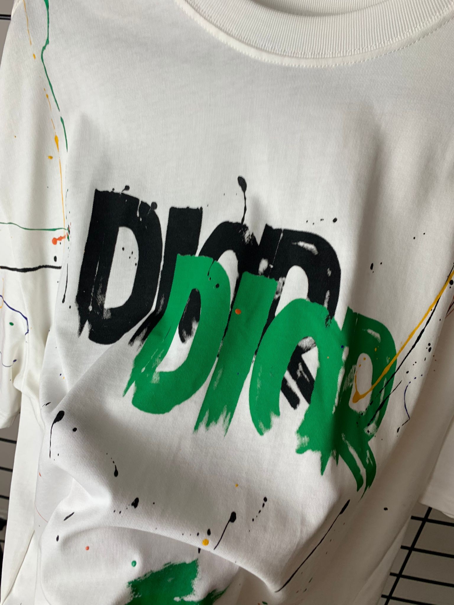 CD Paint Splatter Luxury T-shirt