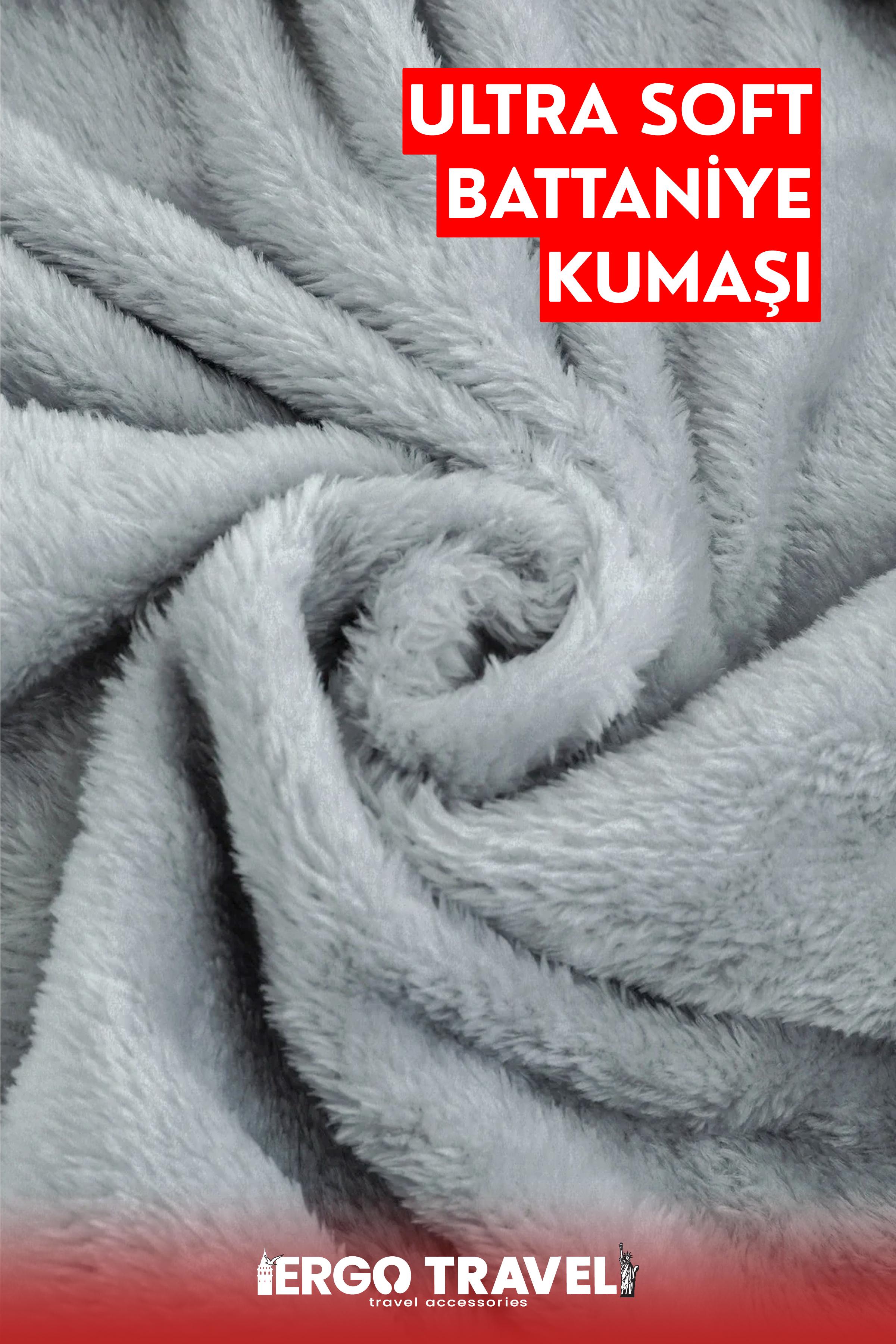 Ergo Blanket Ultrasoft Parıltılı Battaniye 160*110cm | Ergo Travel