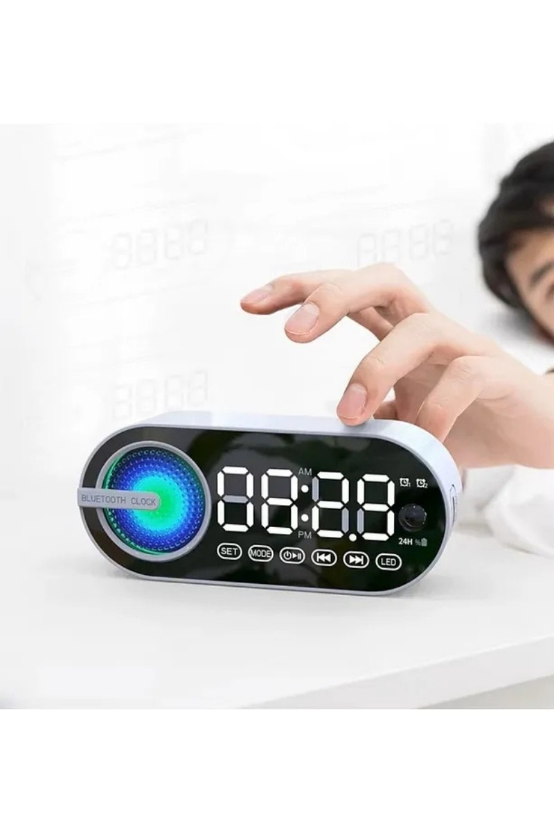 Zeit G30 Saat & Alarm Radyo Özellikli LED Ekranlı Bluetooth Hoparlör