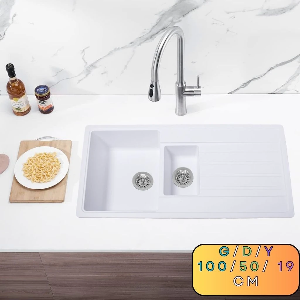 Granit Evye HAKONE Series White 100x50 (BEYAZ) 