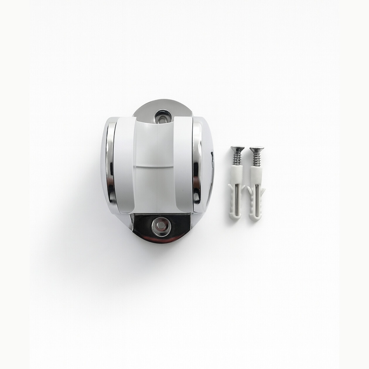 Setti Docia, Krom Duş Seti, 5 Kademe Ayarlı Başlık, Mafsal, Spiral Hortum 