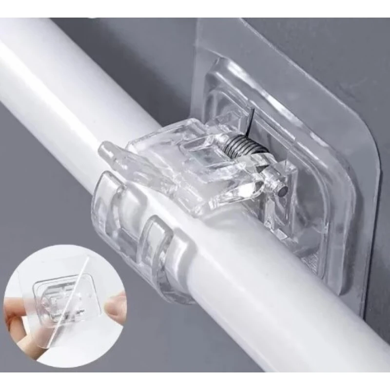 Kabelring 2 adet Yapışkanlı, Yaylı, Perde Çubuğu, Boru Askısı ve Kablo Düzenleyici Halka, Kendinden Yapışkanlı (çift) 