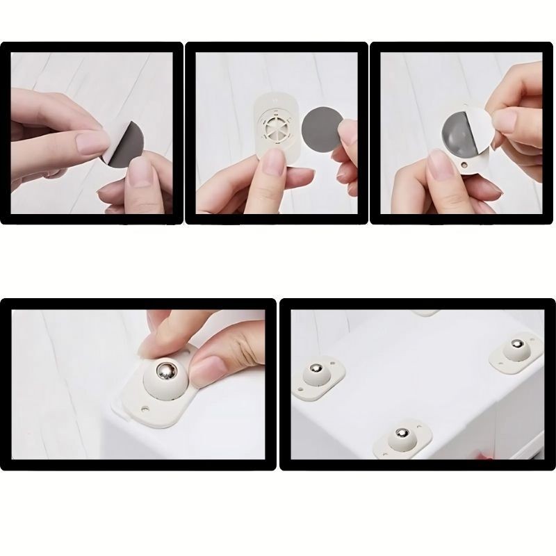 Carello 4 Adet/Paket, Bilyeli Mobilya Eşya Kaydırma Taşıma Aparatı