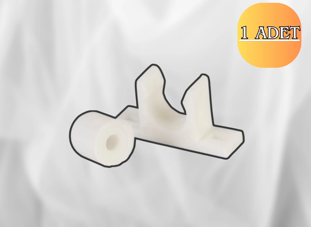 10 Adet PLASTİK DOLAP KAPAK ÇIT ÇITI BEYAZ 