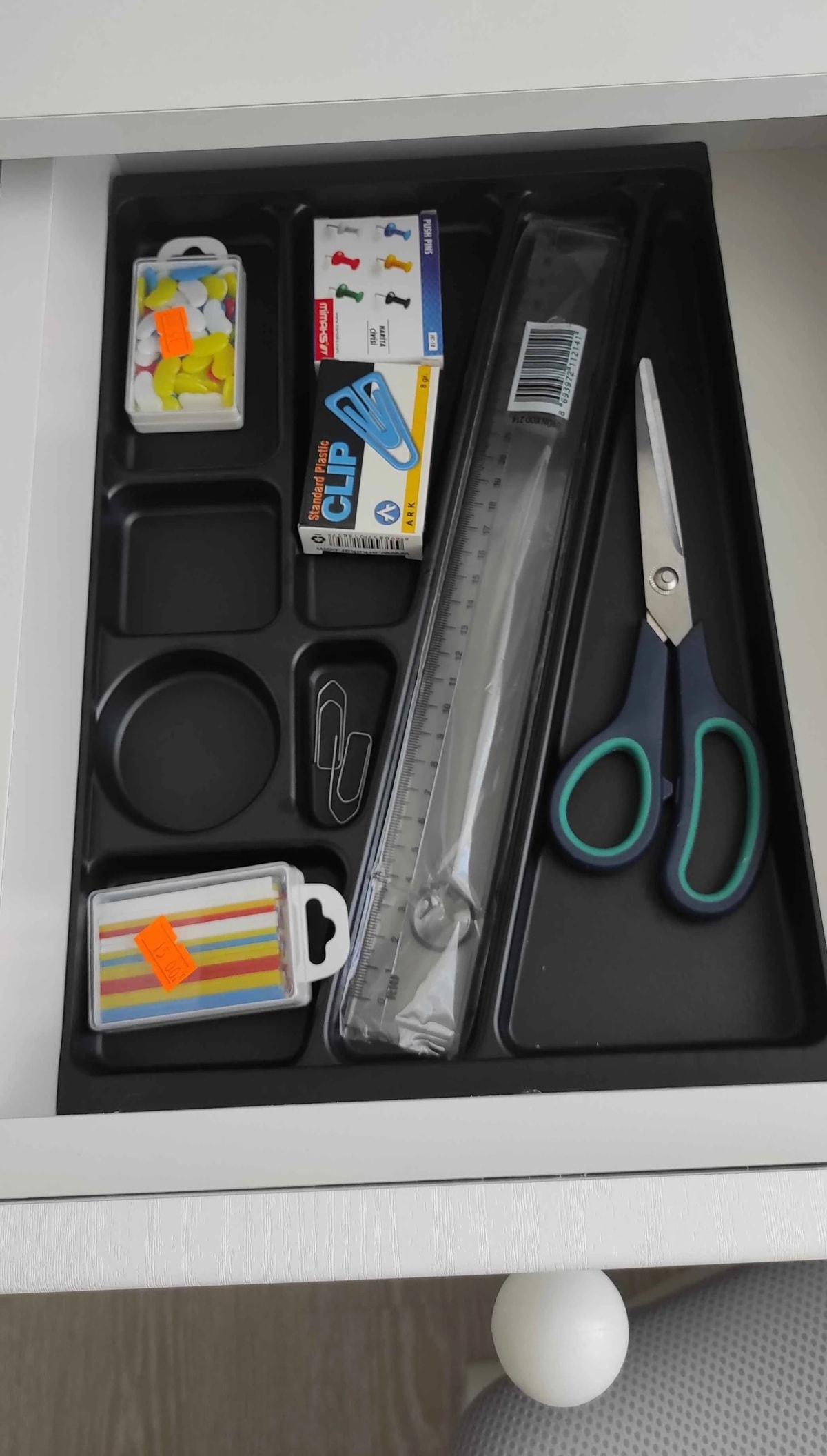 Mesan Antrasit Çekmece İçi Kalemlik 