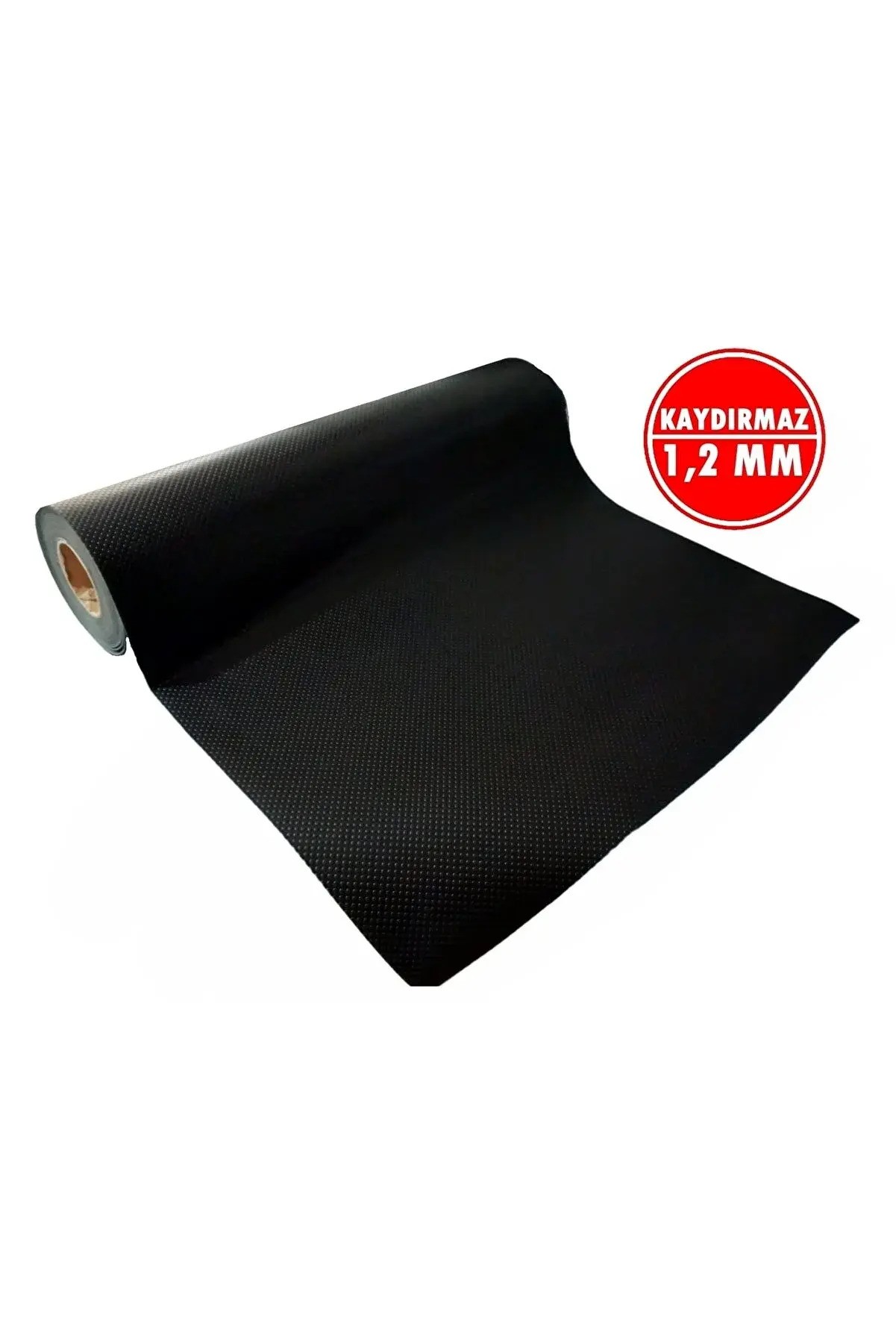 36 Cm X 1 Metre Siyah Kabartma Nokta Desenli Çekmece Içi Kaydırmaz Halı , Çekmece Halısı, raf örtüsü