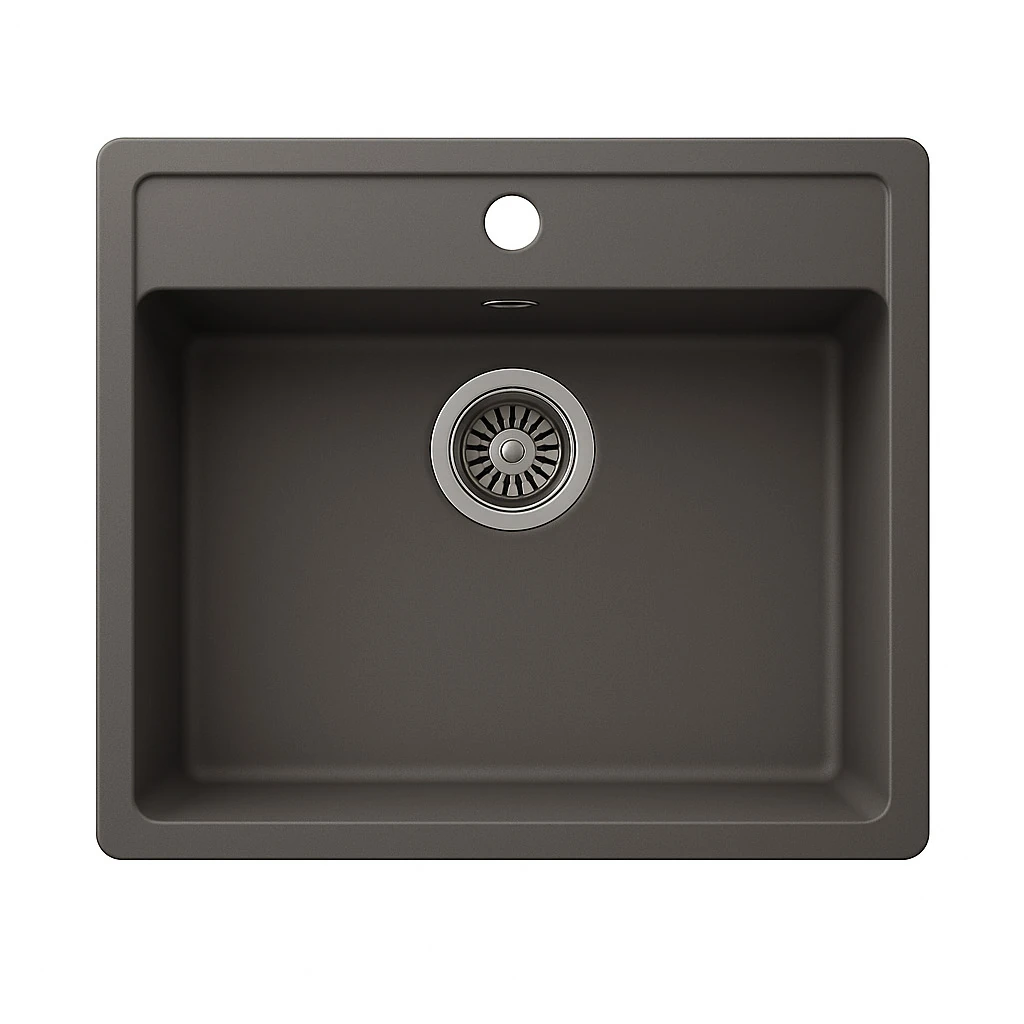 Granit Evye KOMORI Series Anthracite 58,5x49,5 (ANTRASİT) 