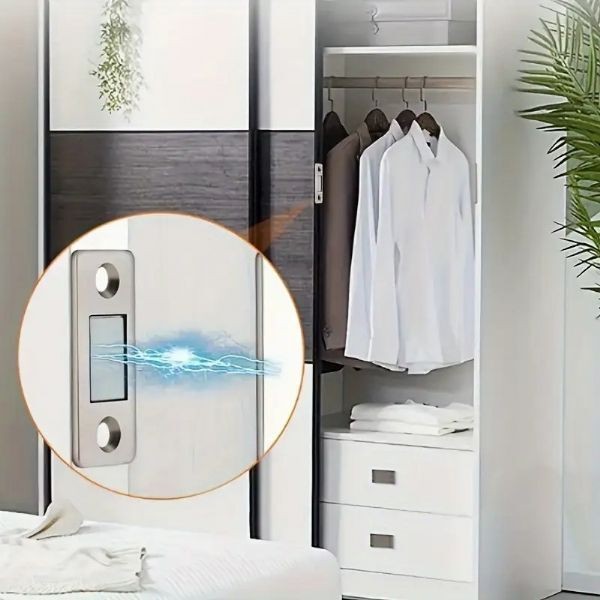 Magnifix  5 ADET SLIM güçlü mıknatıslı kapak tutucu (kapı, çekmece tutucu, çıt çıt)