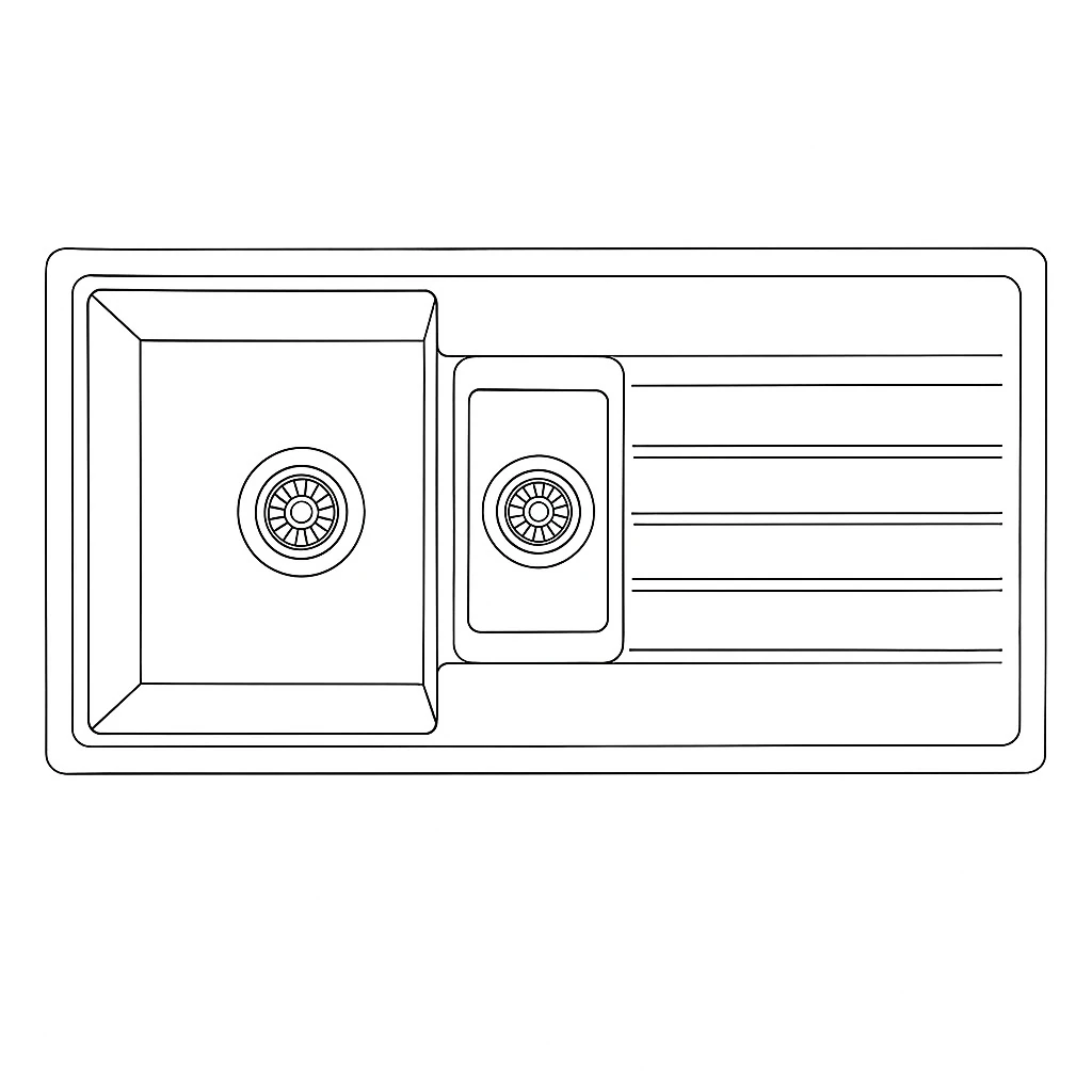 Granit Evye HAKONE Series White 100x50 (BEYAZ) 