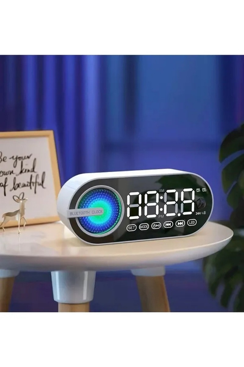 Zeit G30 Saat & Alarm Radyo Özellikli LED Ekranlı Bluetooth Hoparlör
