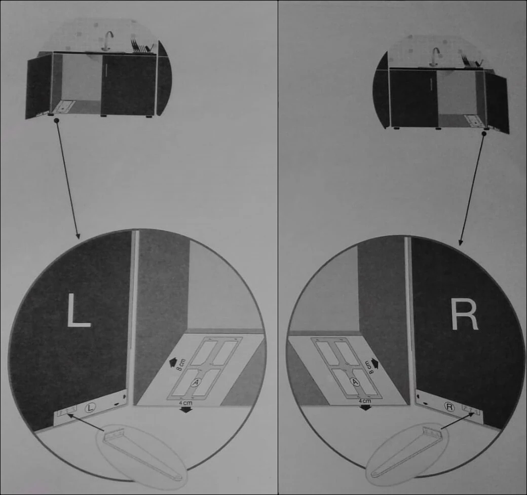 Pelikan TOTY Mutfak Çöp Kovası 21700, 21705, 21750 için Bağlantı Parçası 