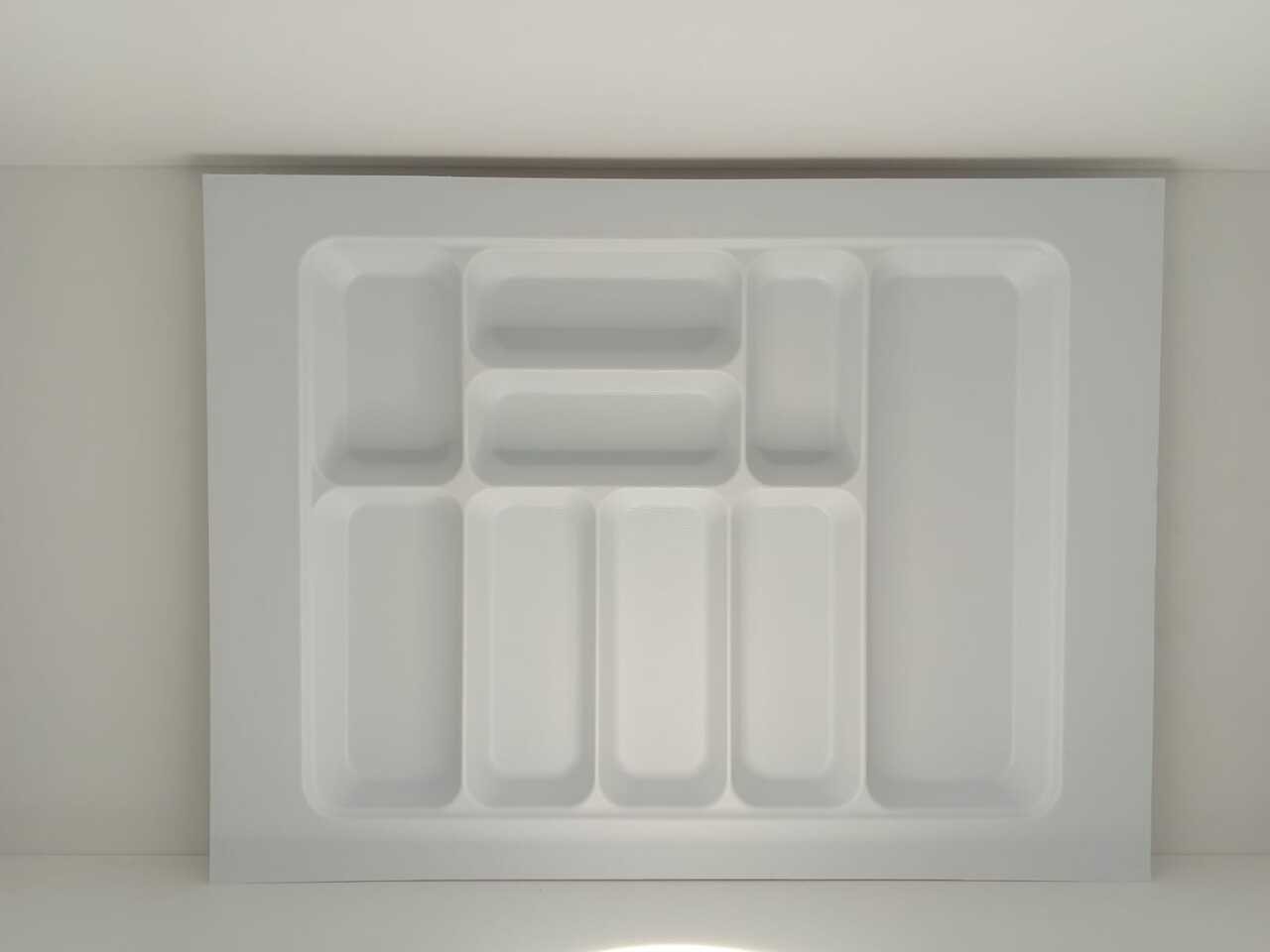65x49 Cm. Beyaz Kaşıklık Ve Kepçelik 2'li Set (59X41 CM'E KADAR KESİLEBİLİR)
