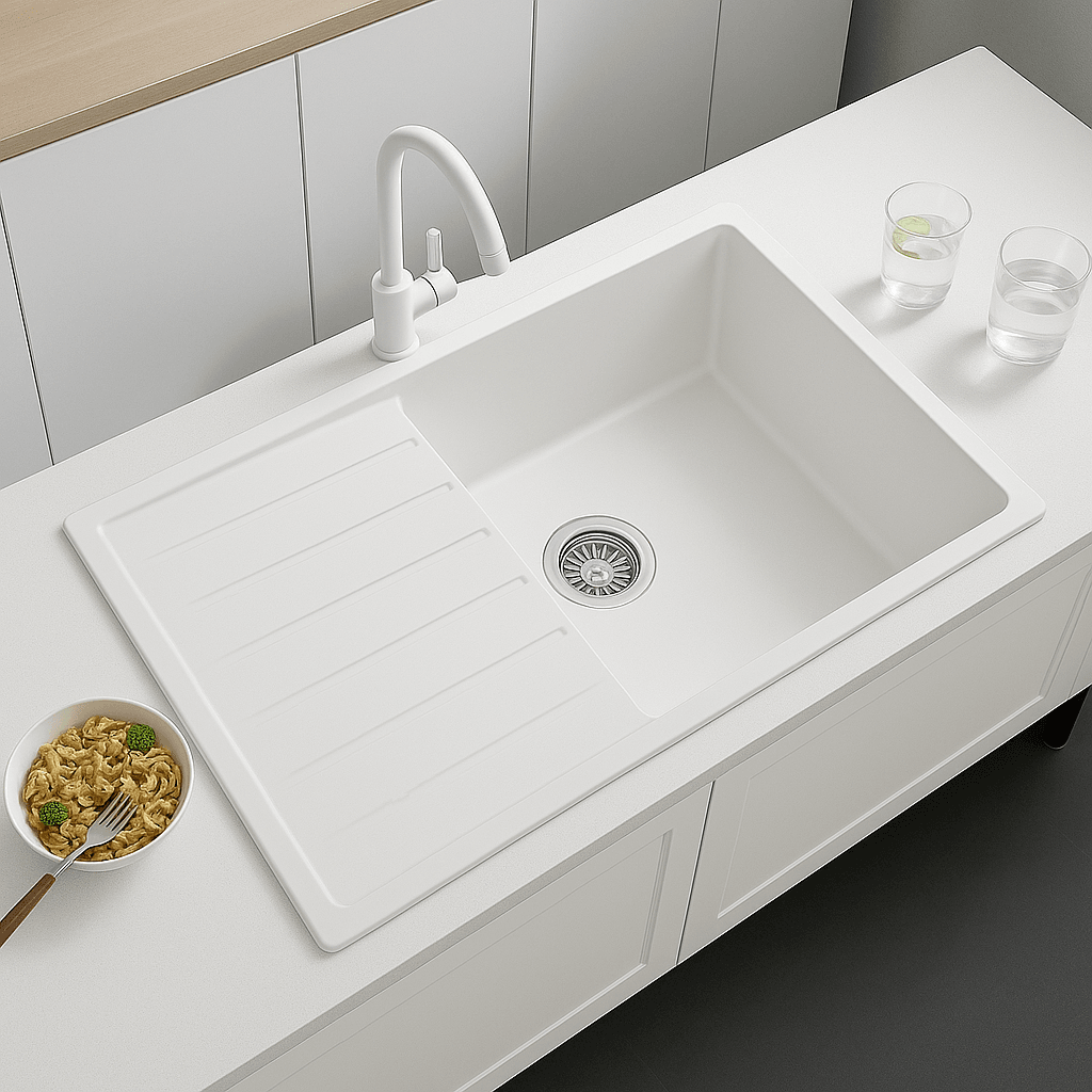 Granit Evye GIFU Series White 86x50 (BEYAZ) 
