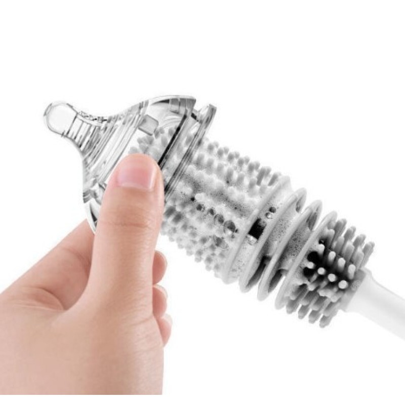 Sparkle Jar Silikon Uzun Saplı Kavanoz Yıkama Fırçası