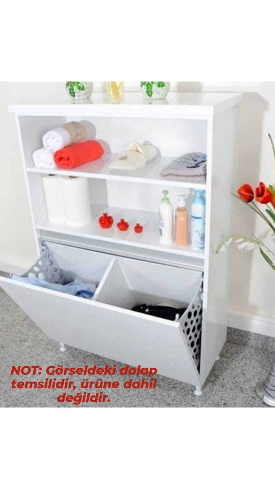 YENİ NESİL MENTEŞESİZ BEYAZ ÇAMAŞIRLIK PLASTİĞİ