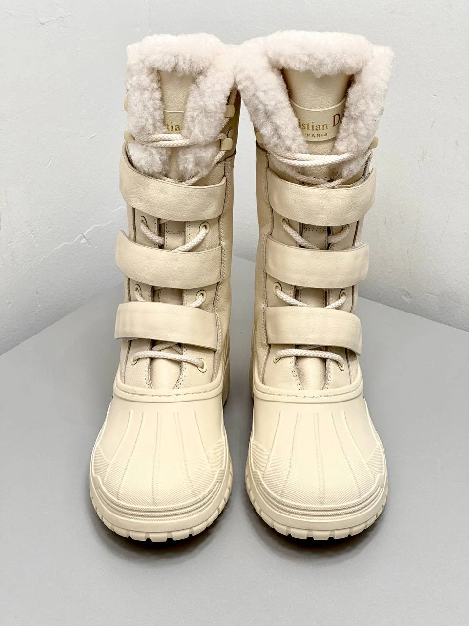 Dior Shearling Snow Boots 
