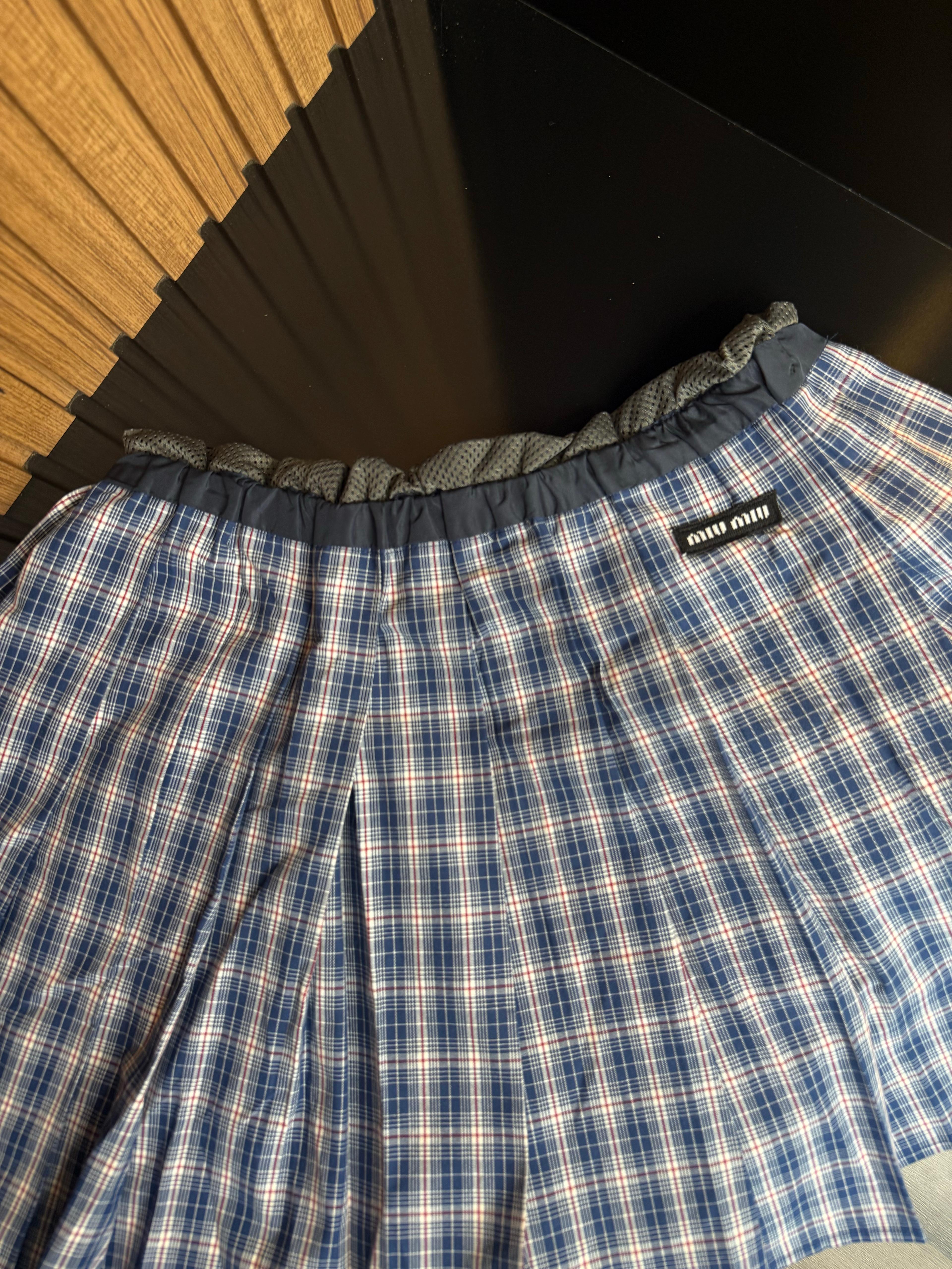 Miu- Plaid Prep Set