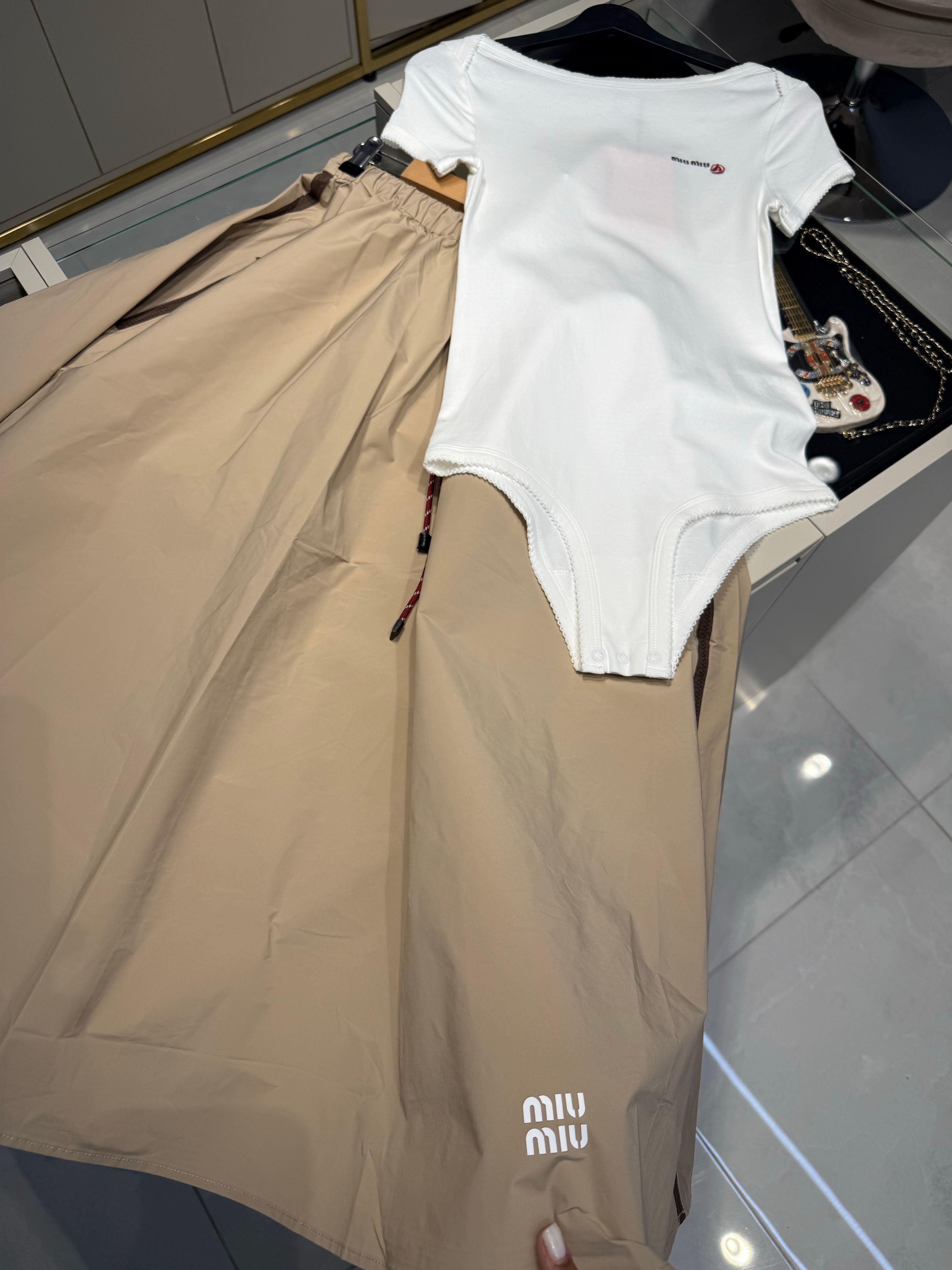 Miu - Softline Etek - Bej