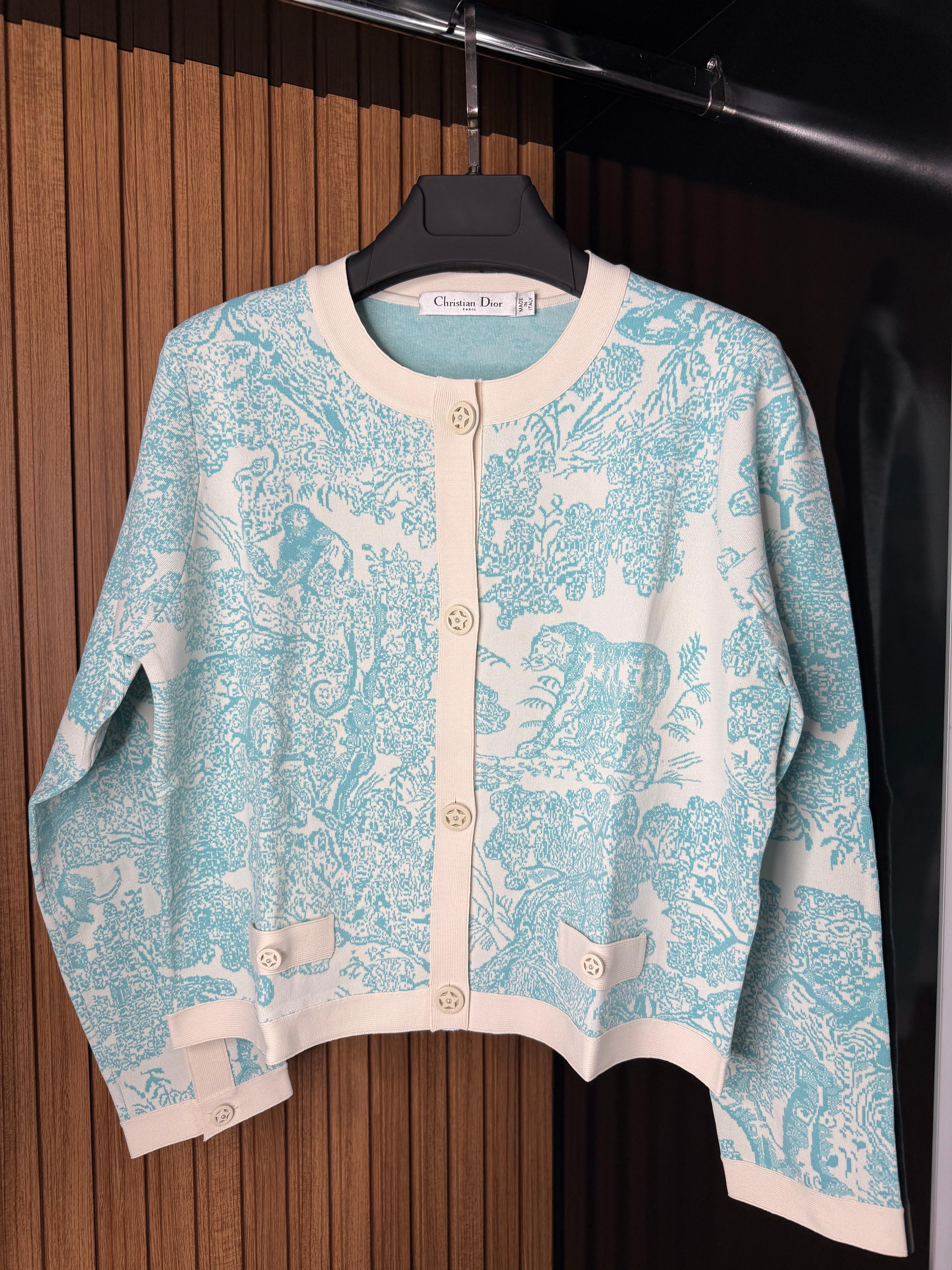 Dio- Toile de Jouy Desenli İkili Takım