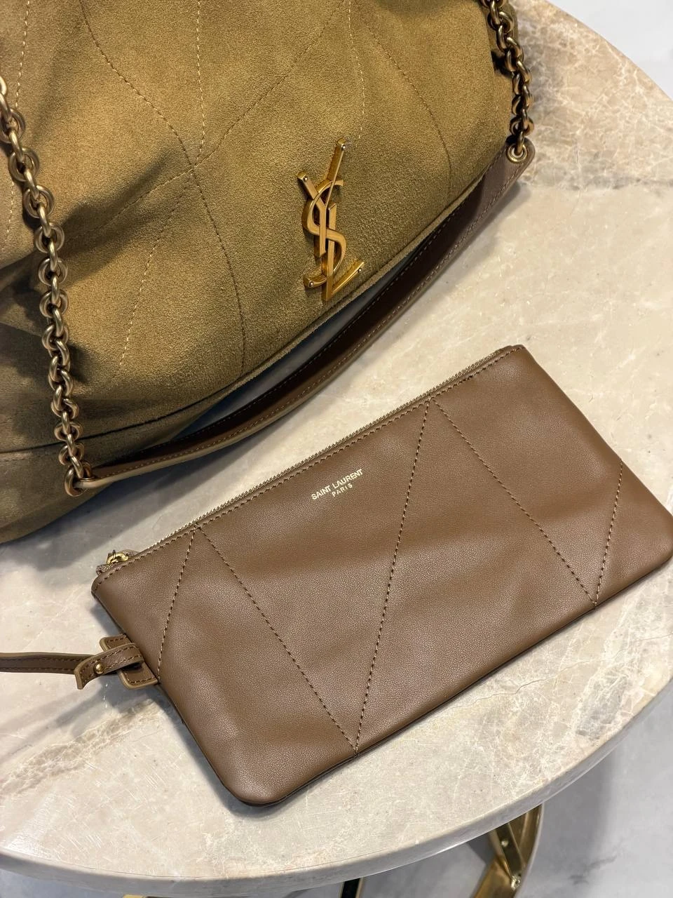 YSL / SUEDE ICARE MAXI TOTE
