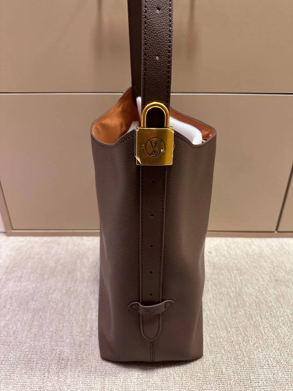 L.  Vuitton Graceful Hobo – Chocolate