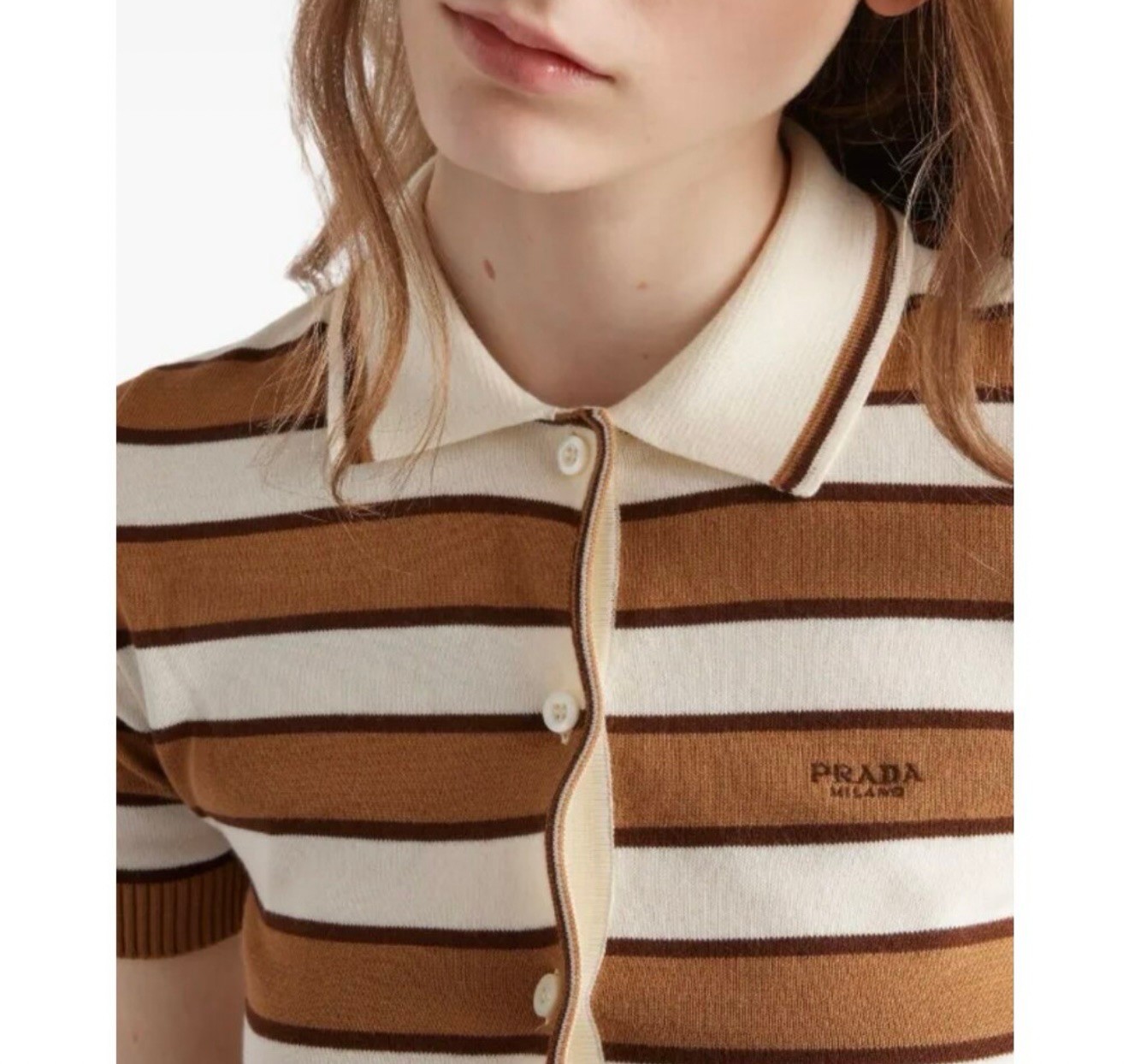 Cognac Lines – Prada Triko Polo