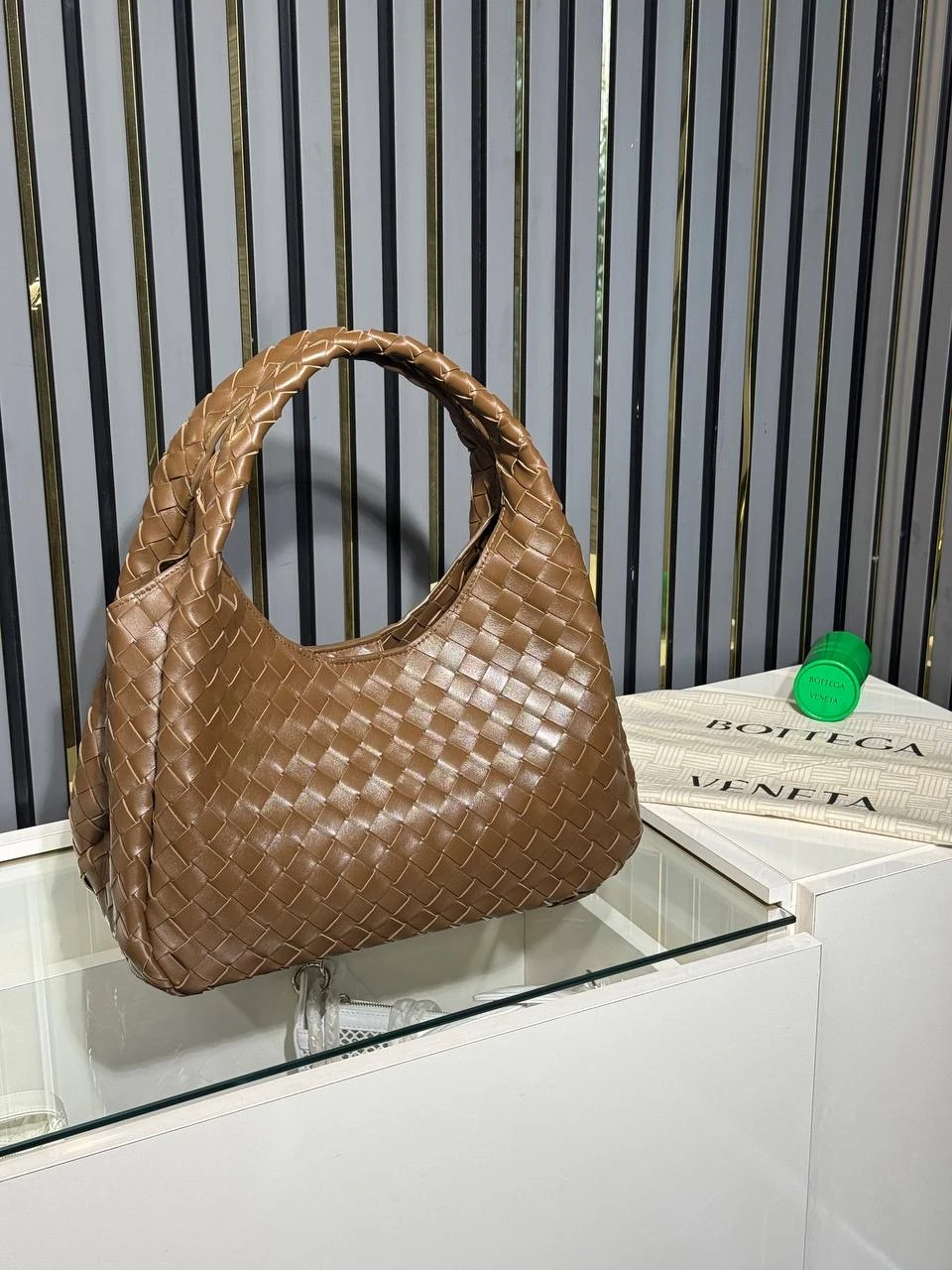 Bott.  Intrecciato Shoulder Bag 