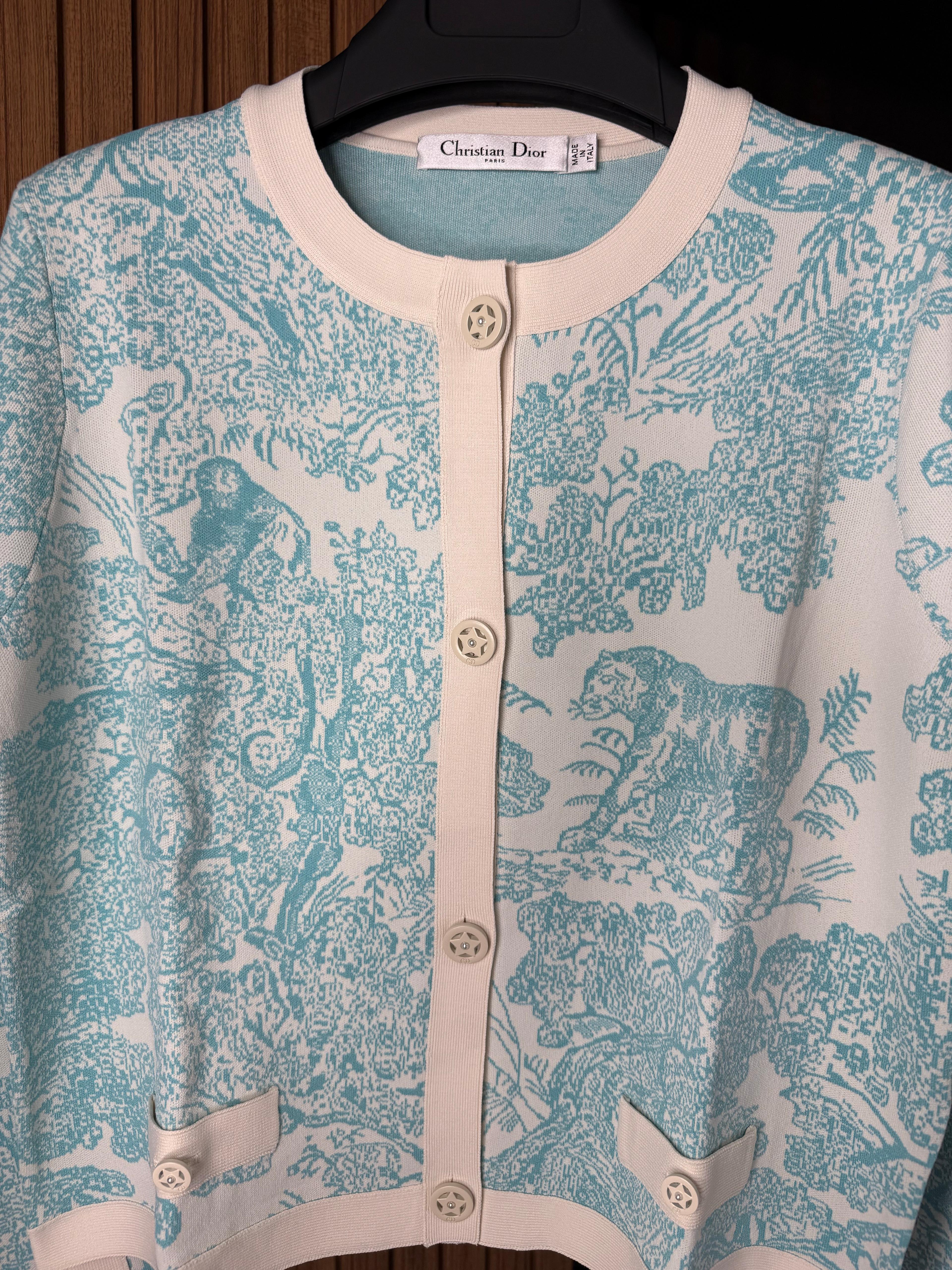 Dio- Toile de Jouy Desenli İkili Takım