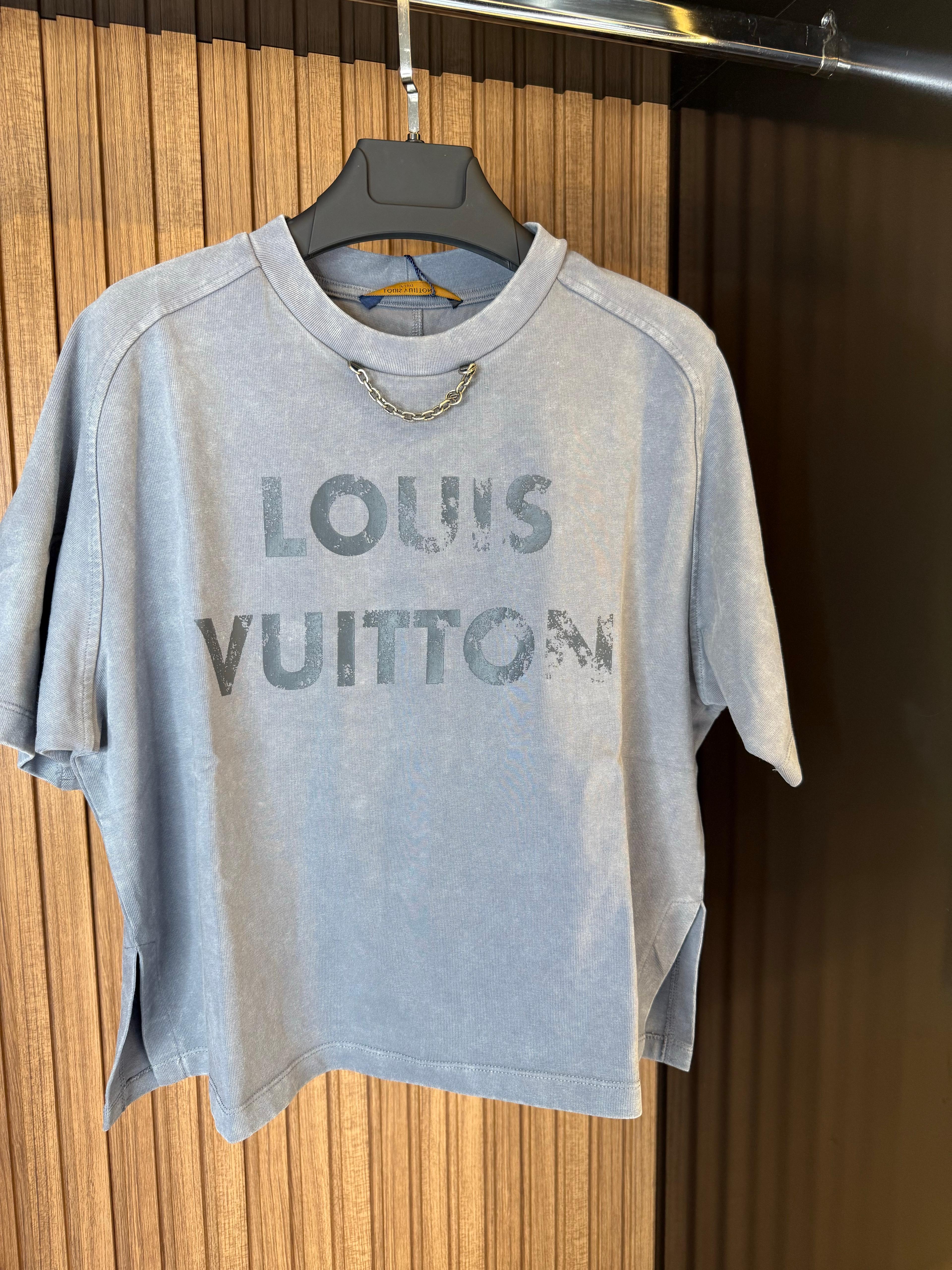 Lv - Zincirli Vintage Tshirt