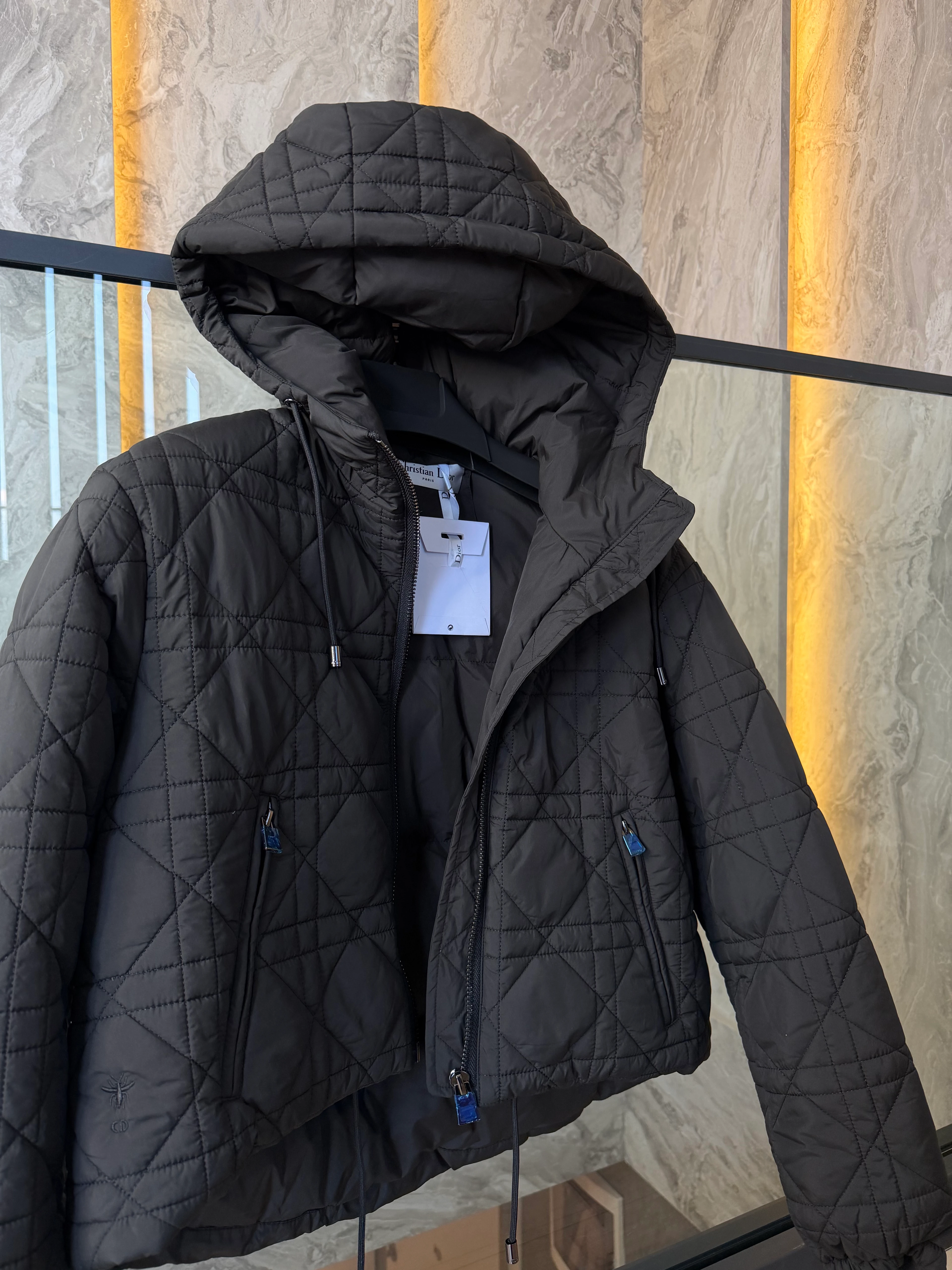 Quilted Hooded Jacket
