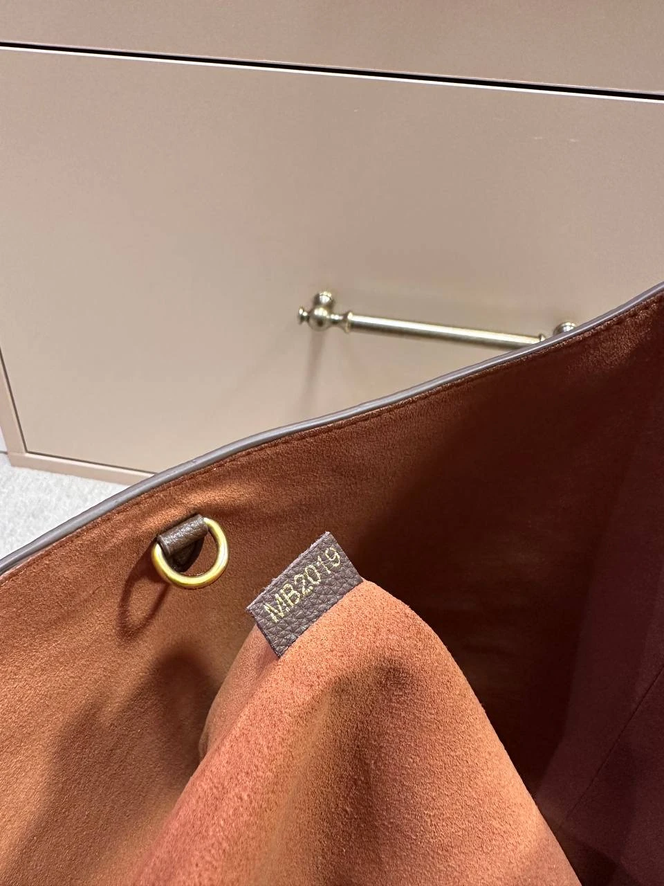 L.  Vuitton Graceful Hobo – Chocolate